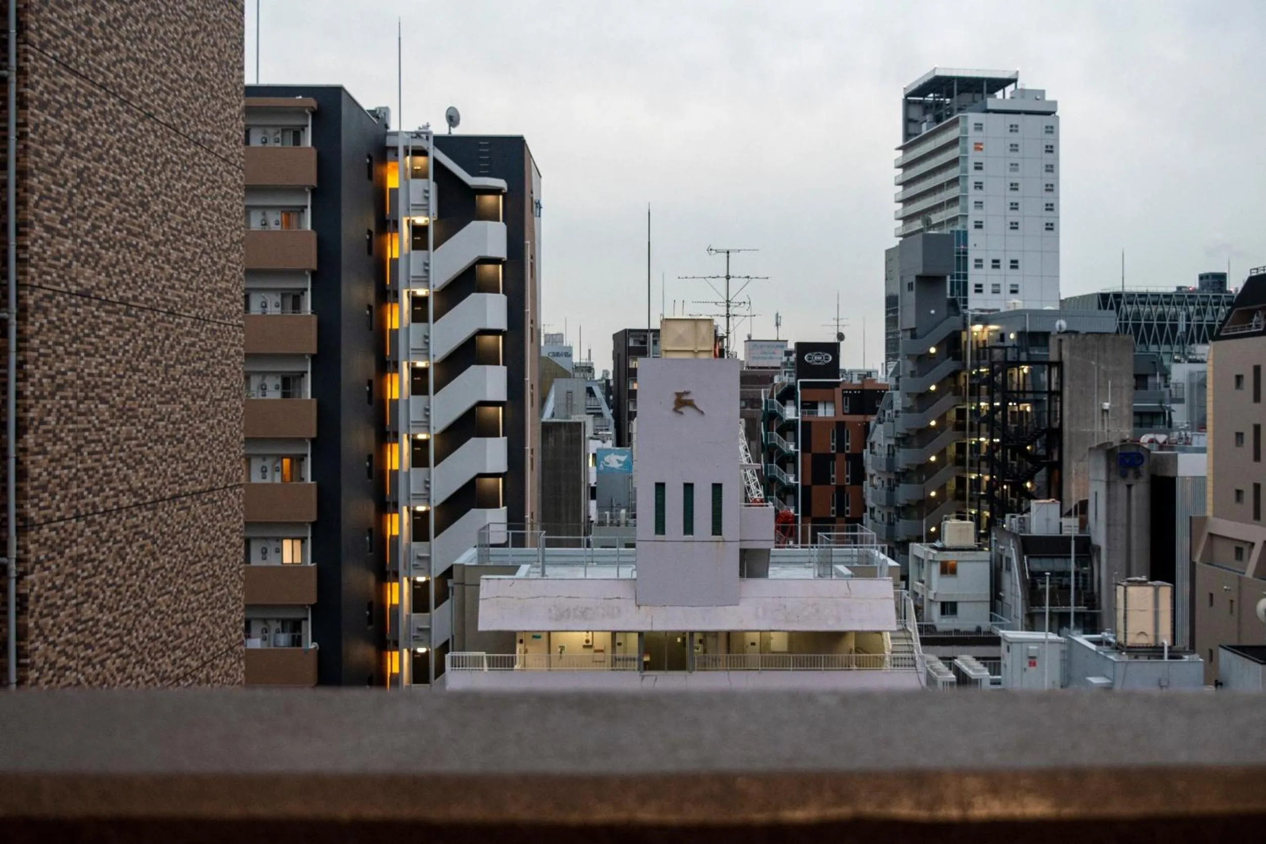 City view in EARTHMANS OSAKA-JO