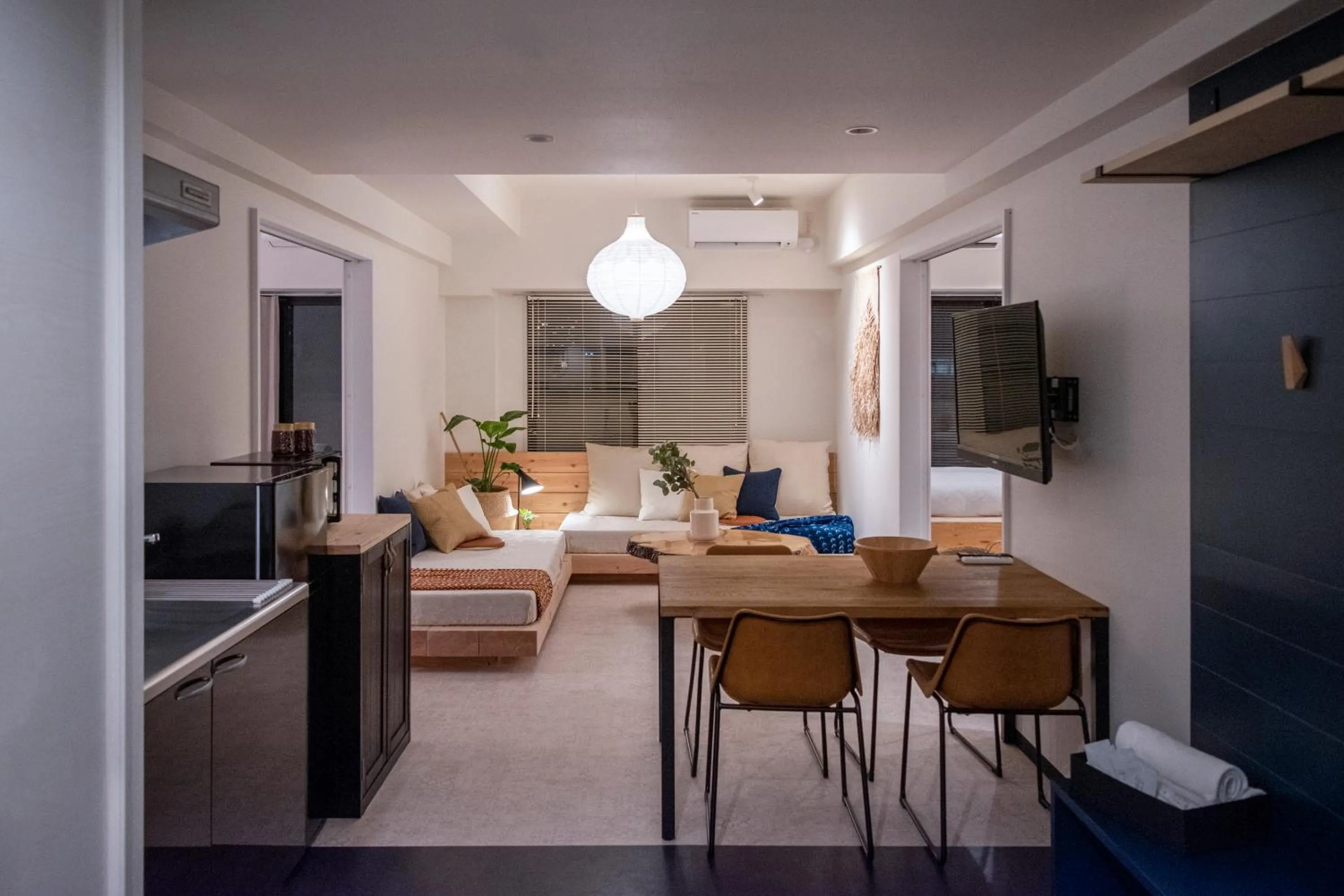 Living room in EARTHMANS OSAKA-JO
