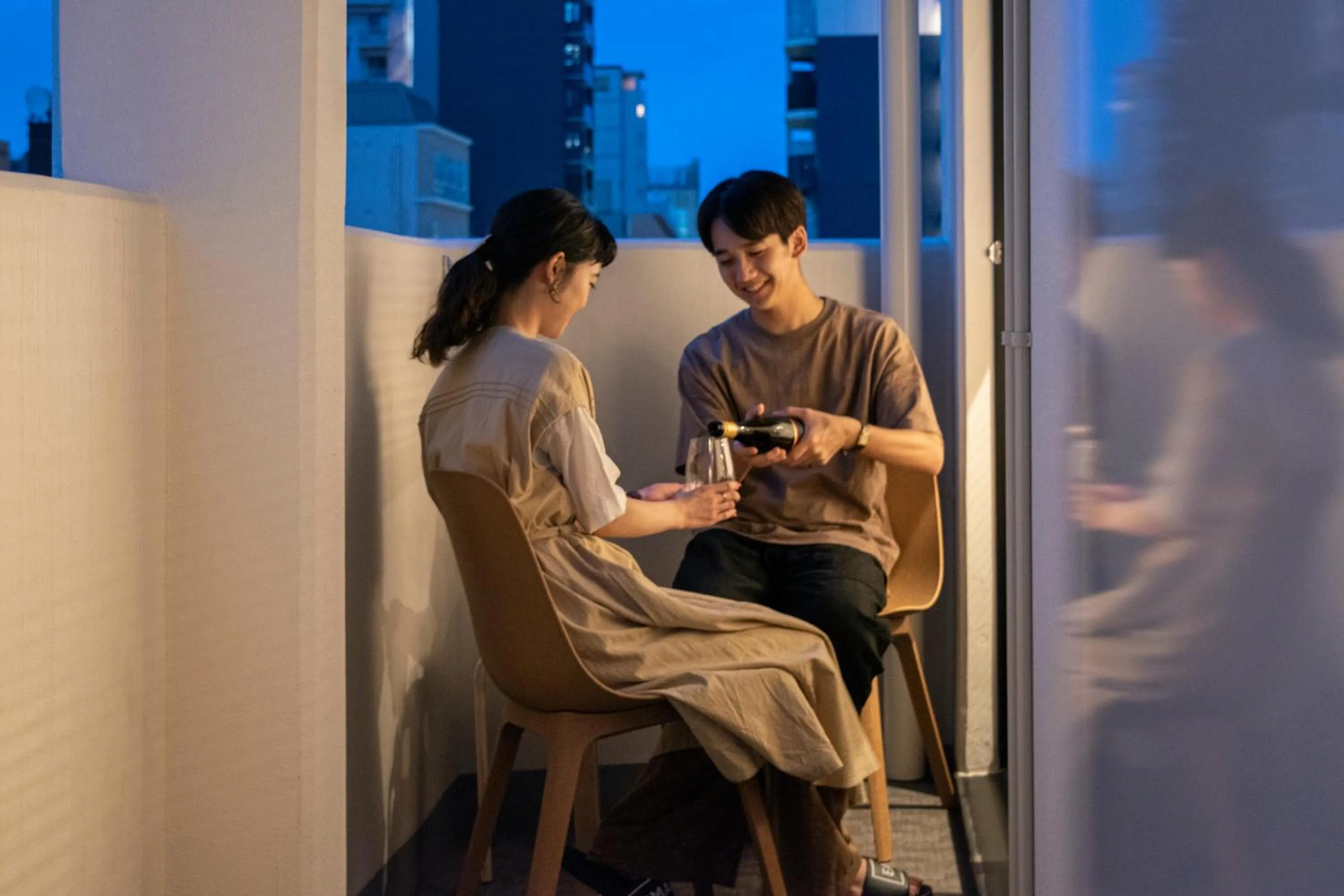 Balcony/Terrace in EARTHMANS OSAKA-JO