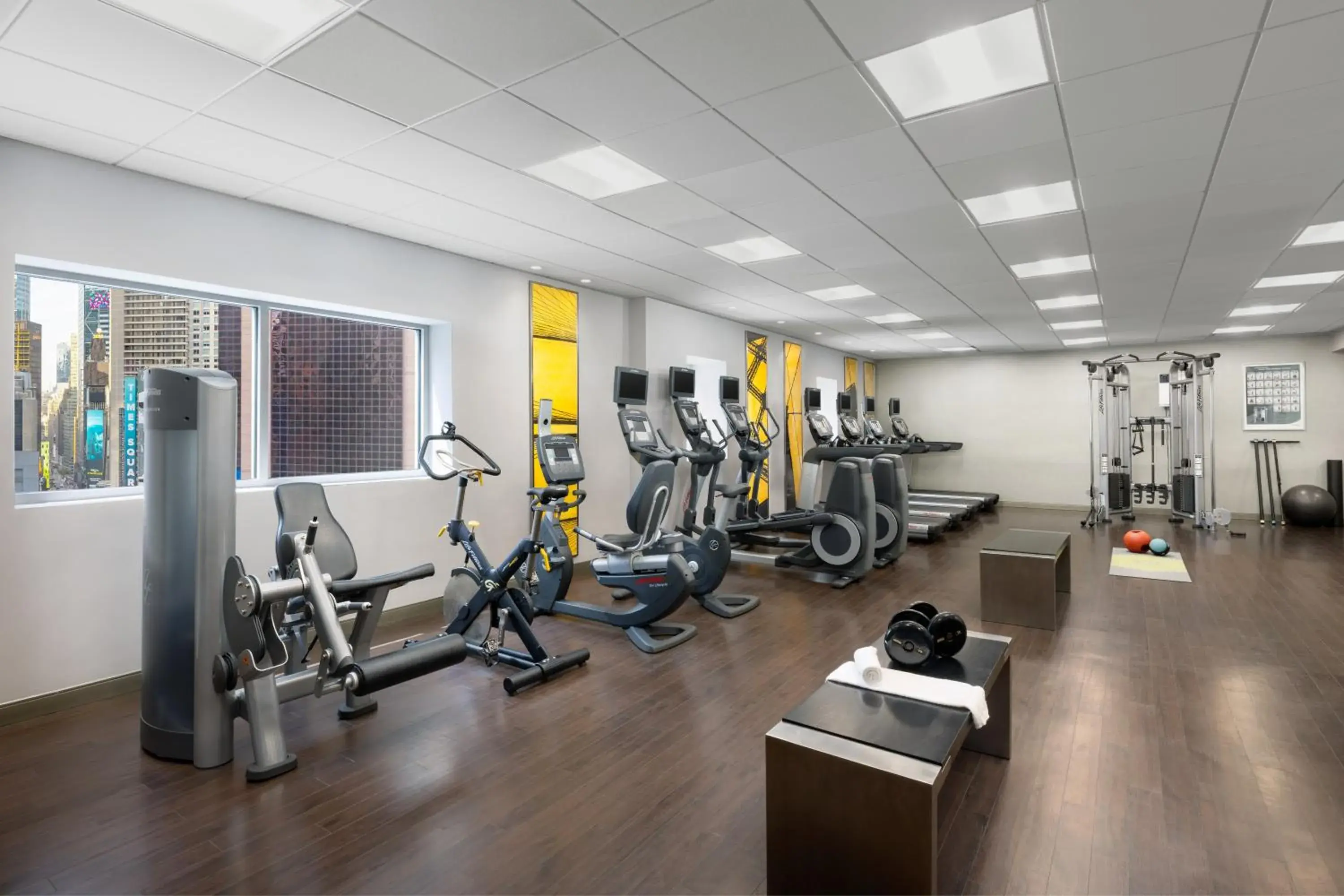 Fitness centre/facilities in M Social Hotel Times Square New York Fitness centre/facilities in M Social Hotel Times Square New York