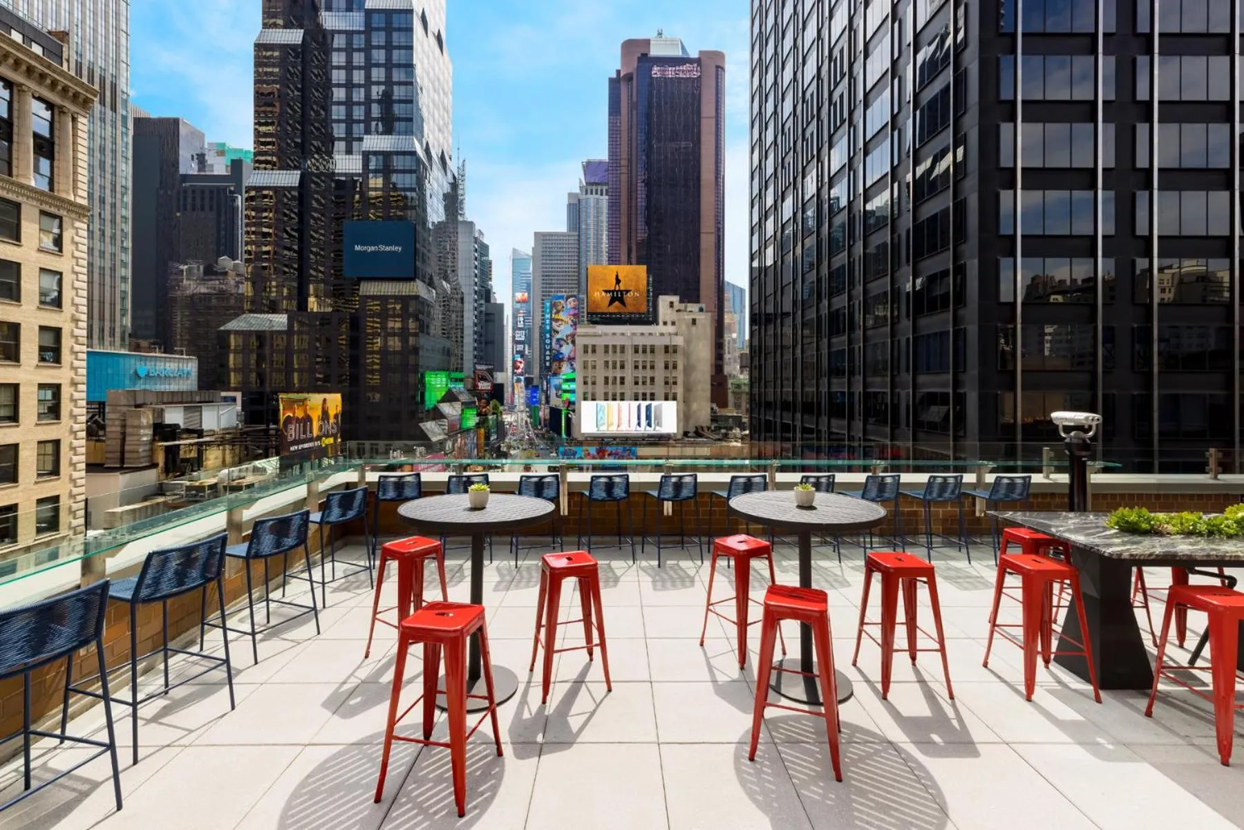 Balcony/Terrace in M Social Hotel Times Square New York