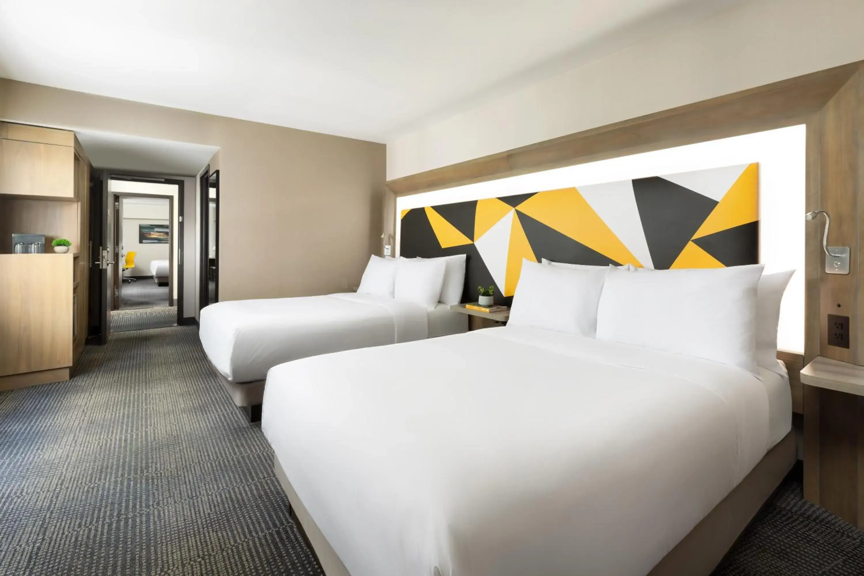 Bedroom, Bed in M Social Hotel Times Square New York Bedroom, Bed in M Social Hotel Times Square New York