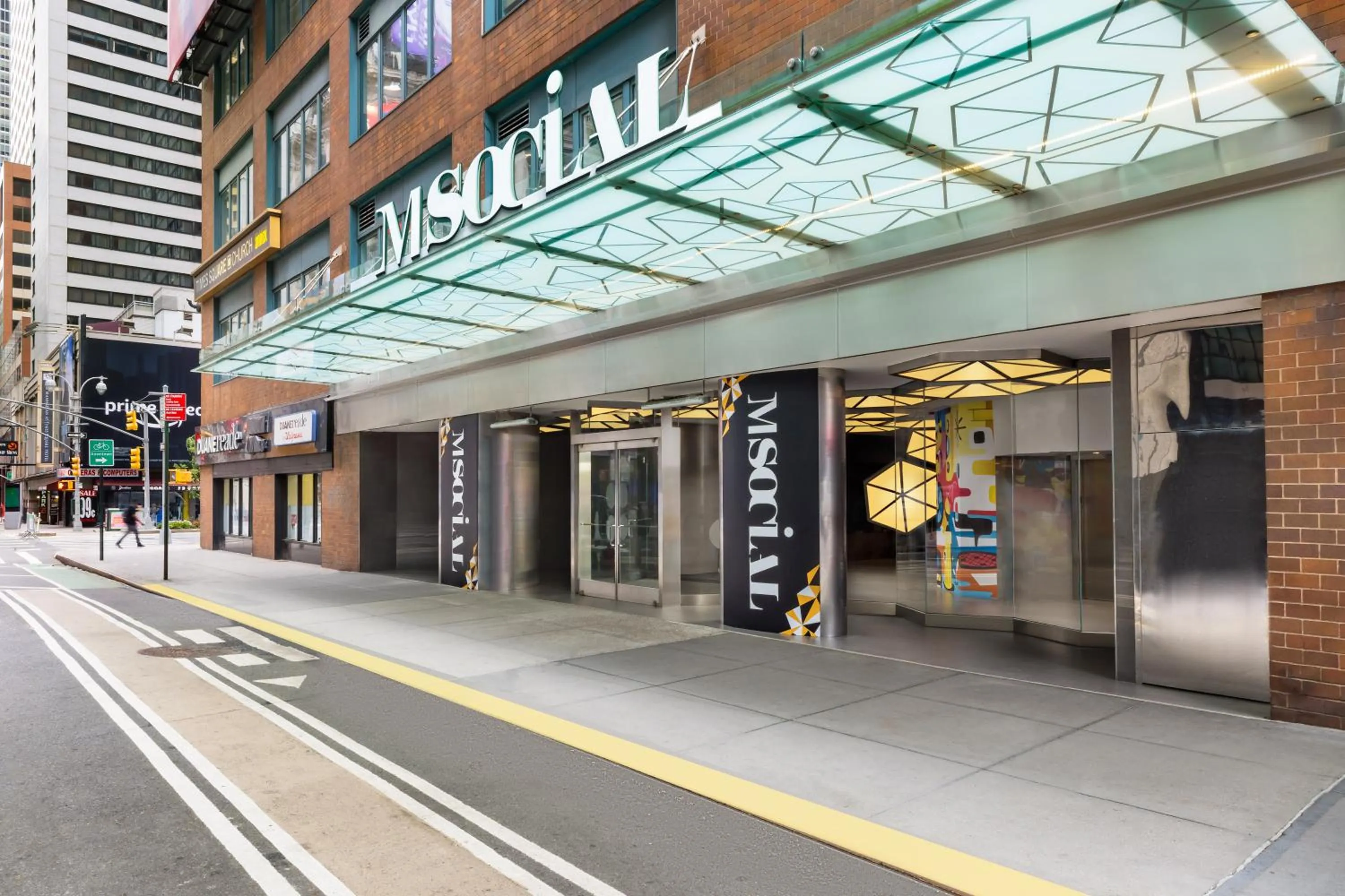 Facade/entrance in M Social Hotel Times Square New York