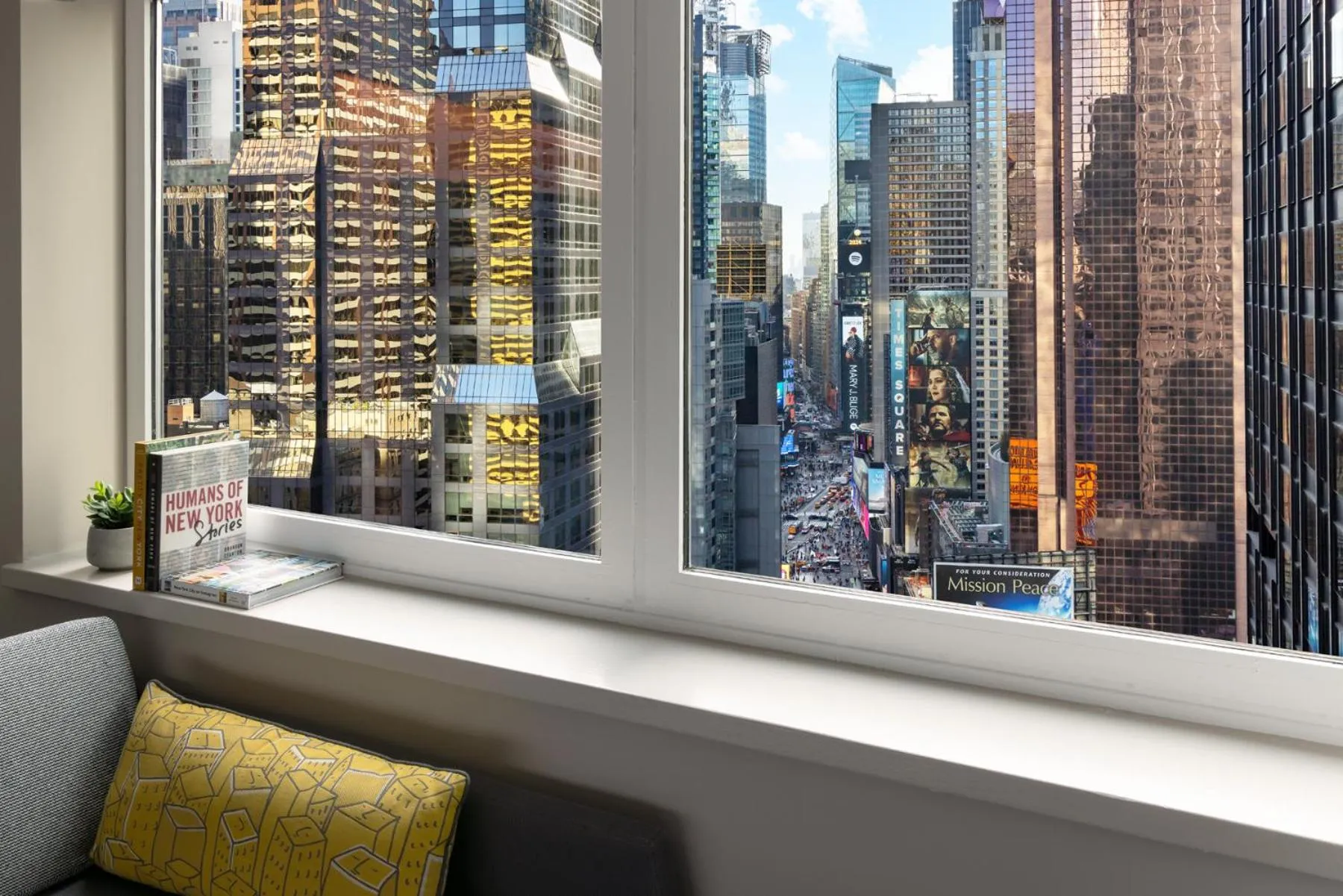 City view in M Social Hotel Times Square New York