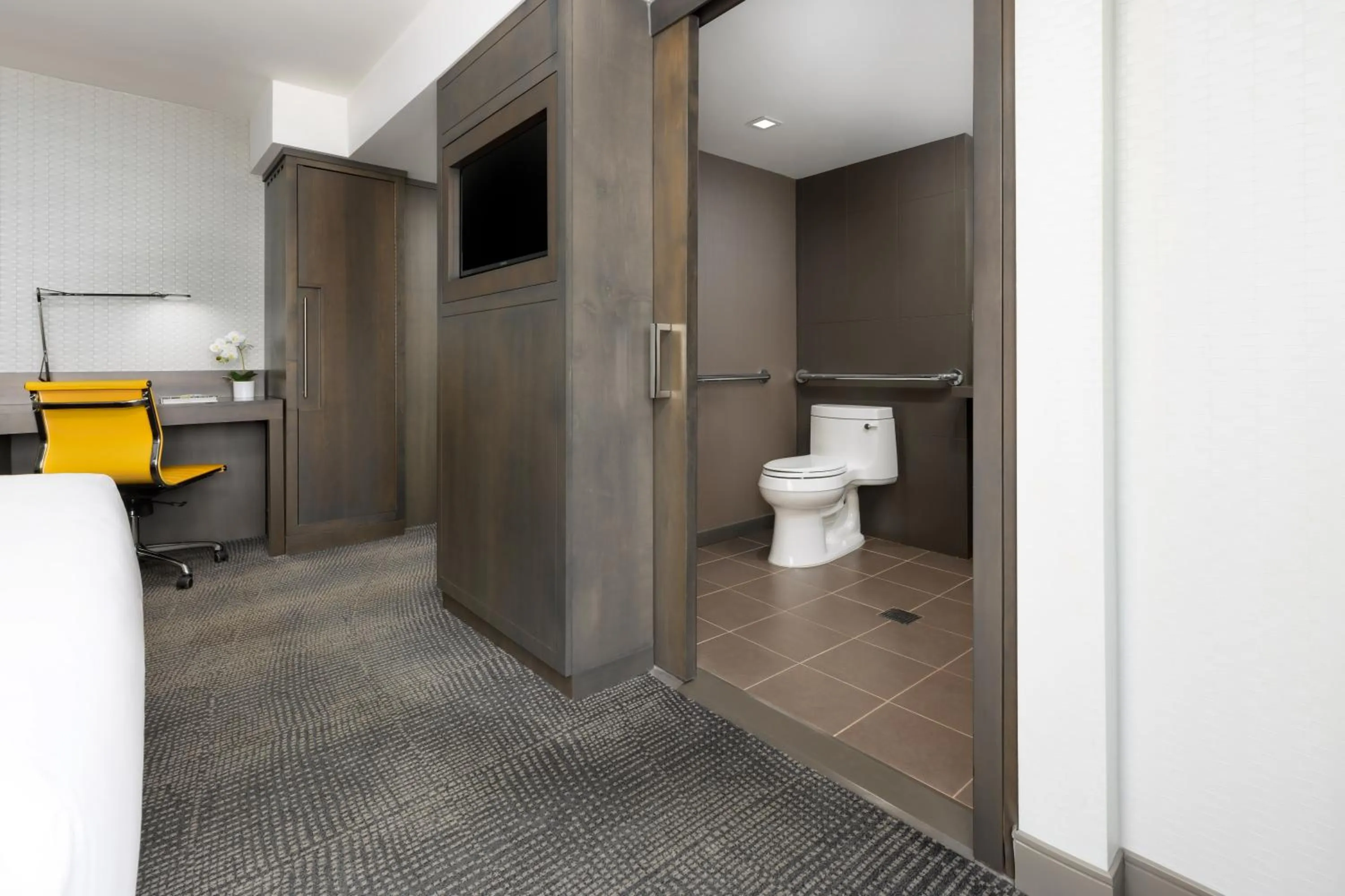 Bathroom in M Social Hotel Times Square New York