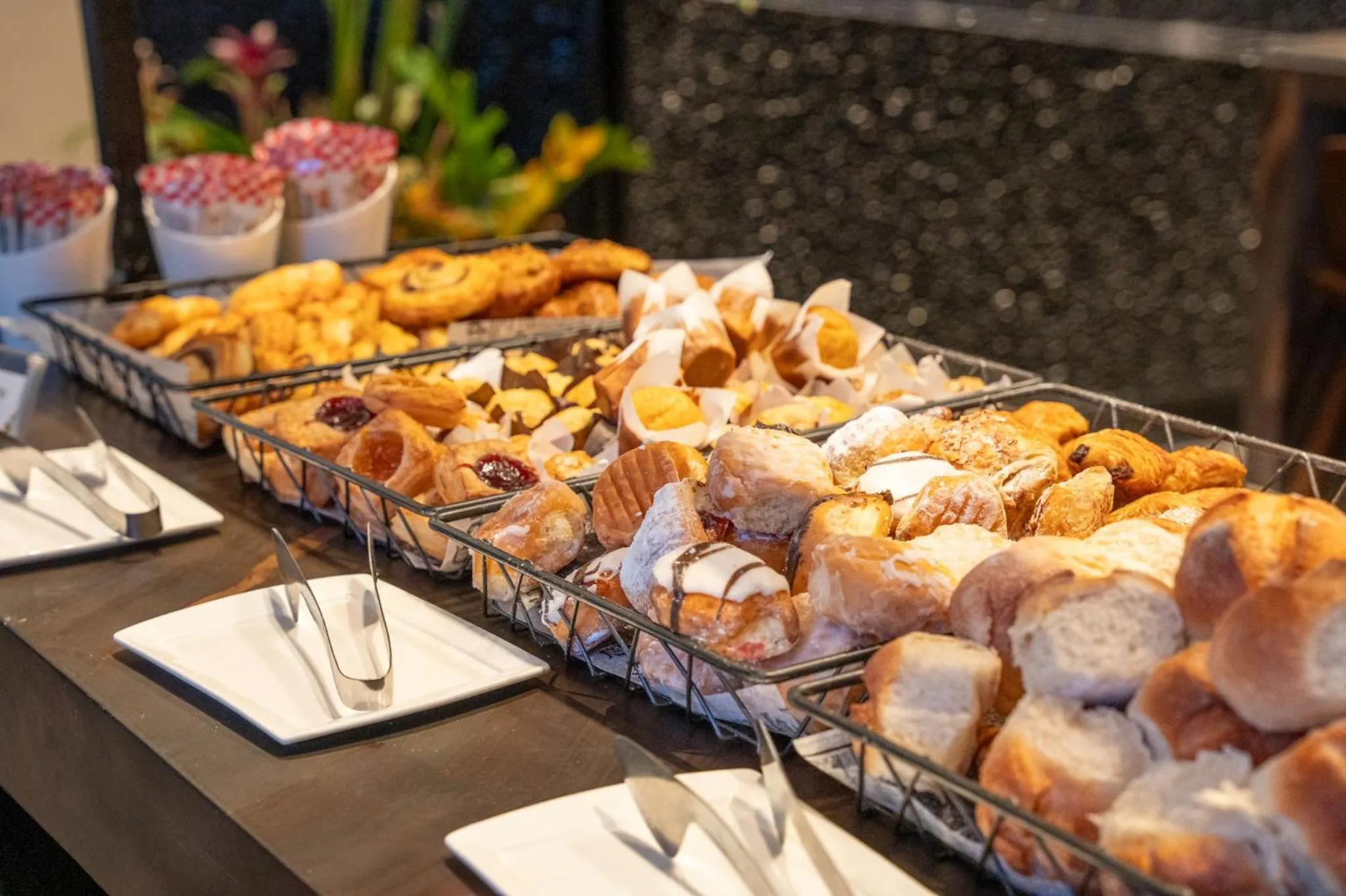 Breakfast in M Social Hotel New York Times Square