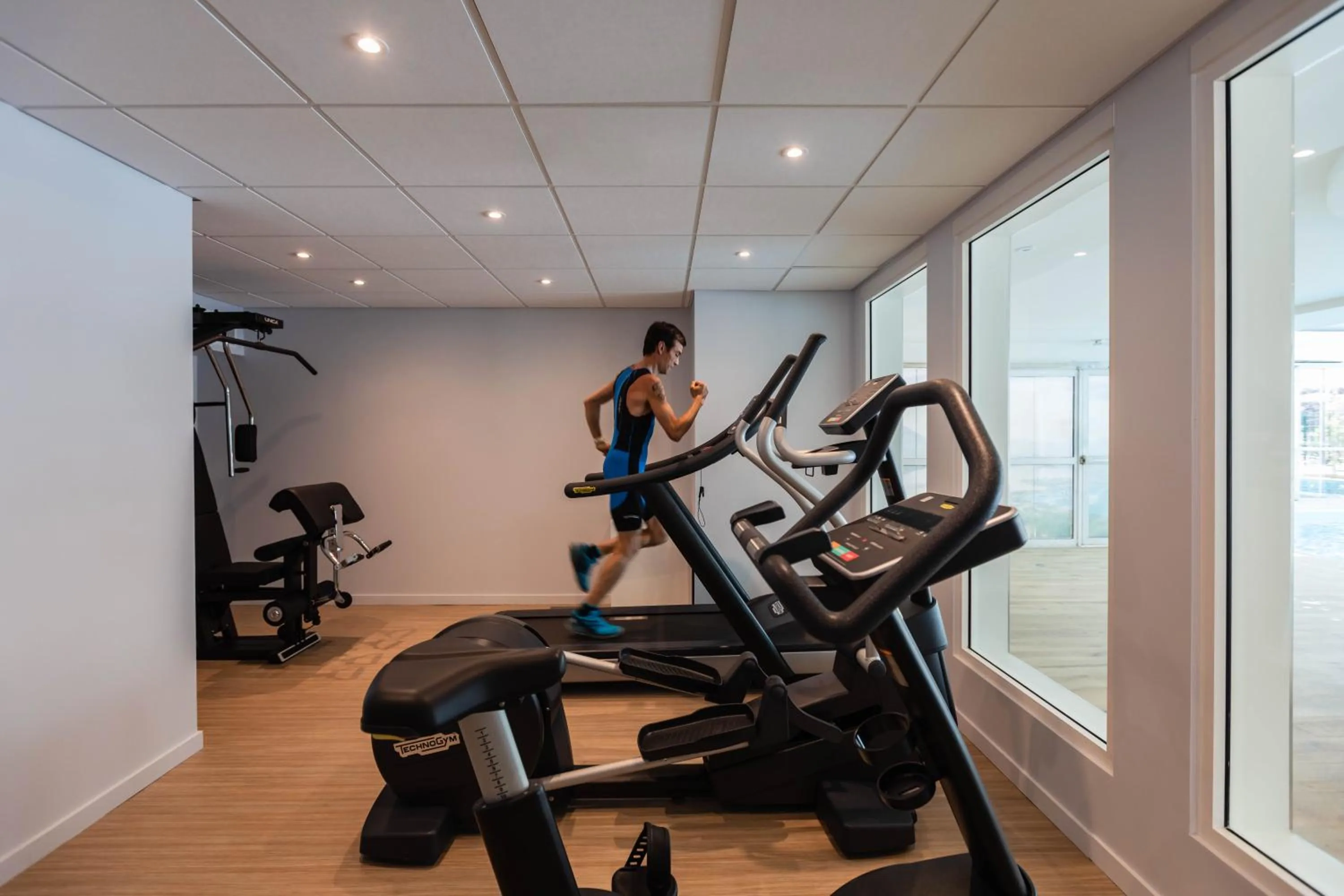 Fitness centre/facilities in Mercure Aix-les-Bains Domaine de Marlioz Hôtel & Spa