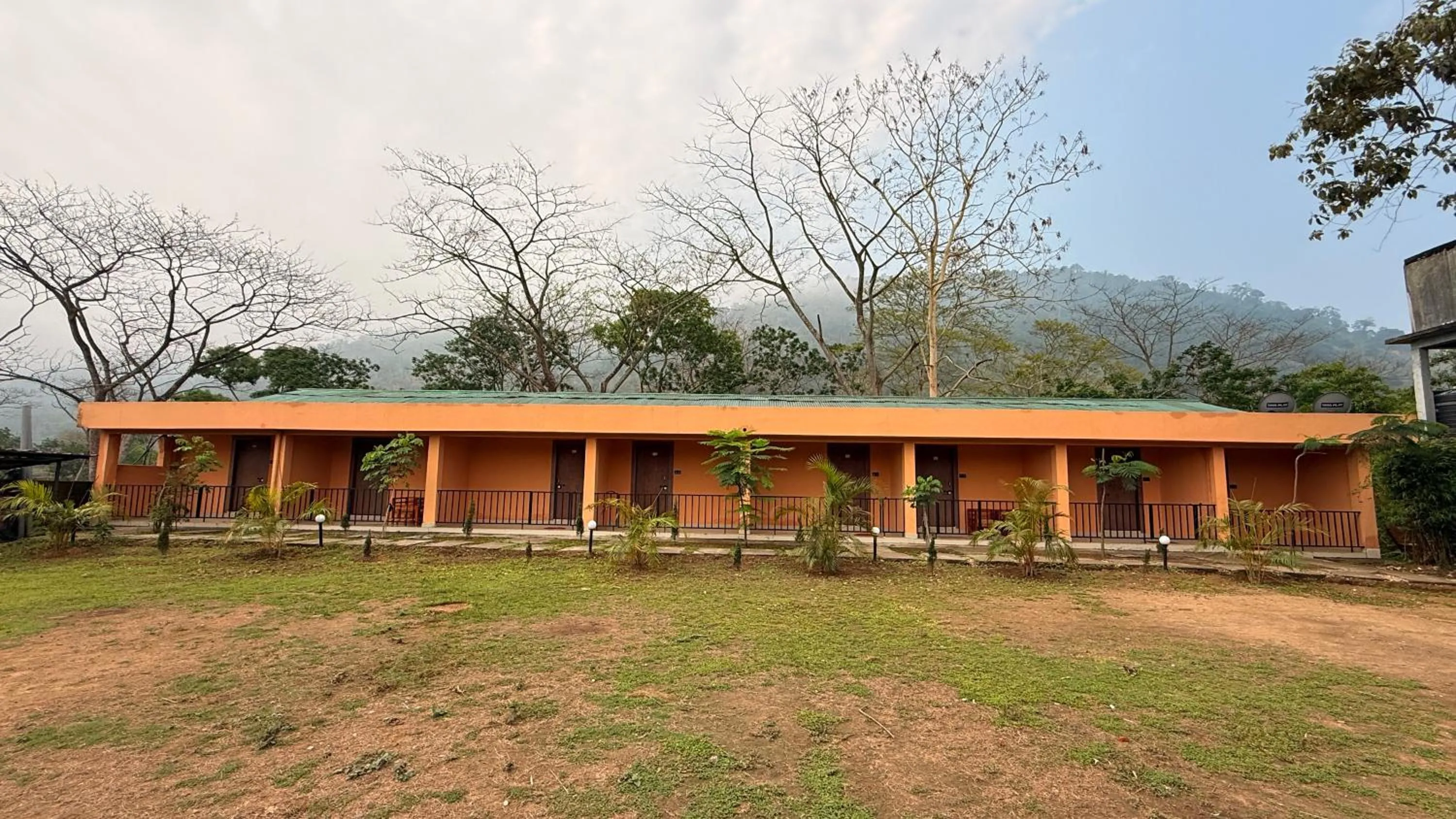 Property building in Kaziranga Eco Village Resort