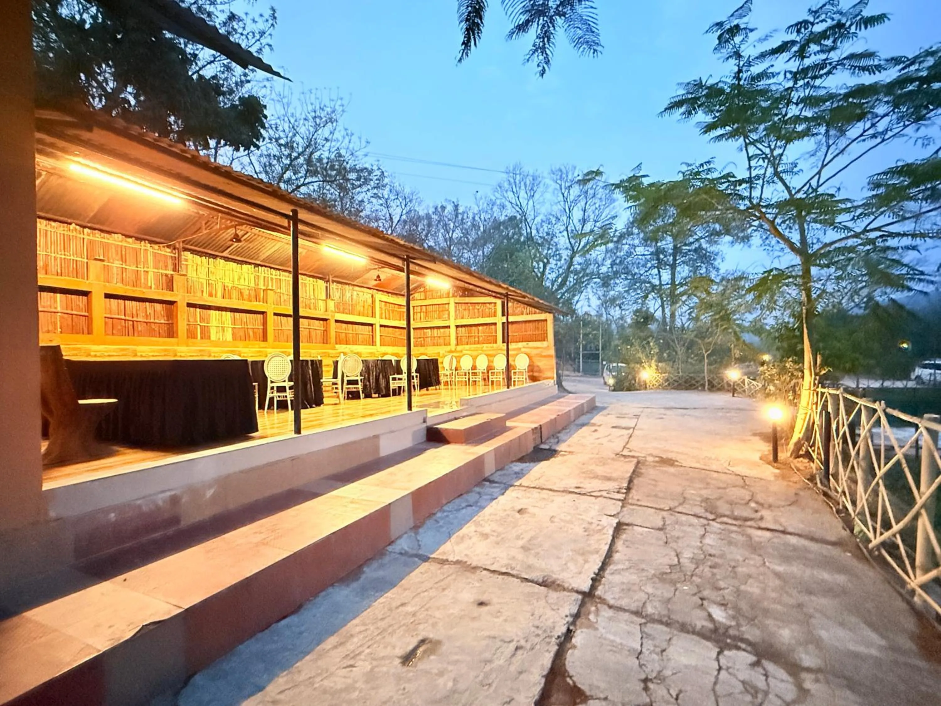 Restaurant/places to eat in Kaziranga Eco Village Resort