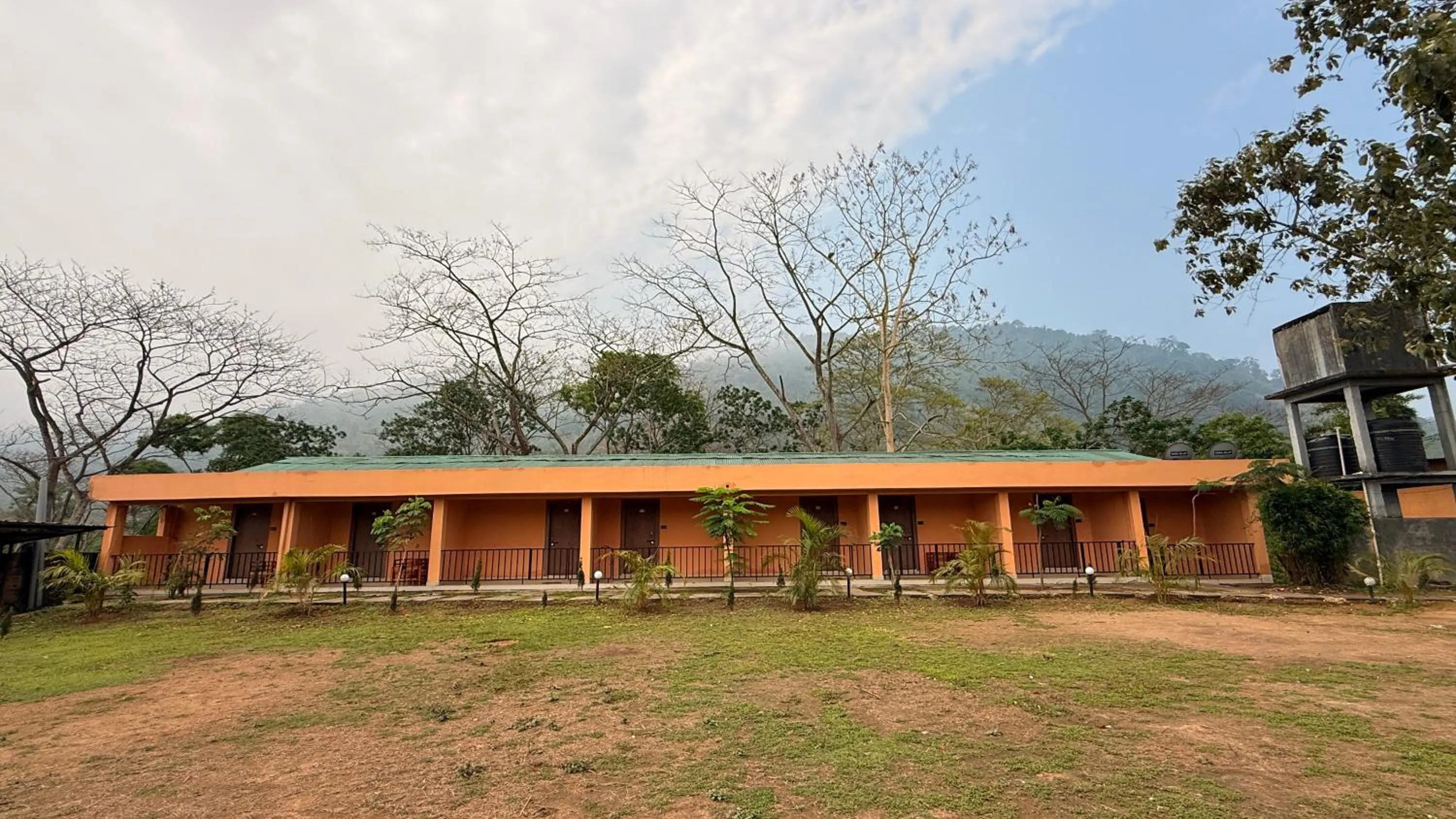 Property building in Kaziranga Eco Village Resort