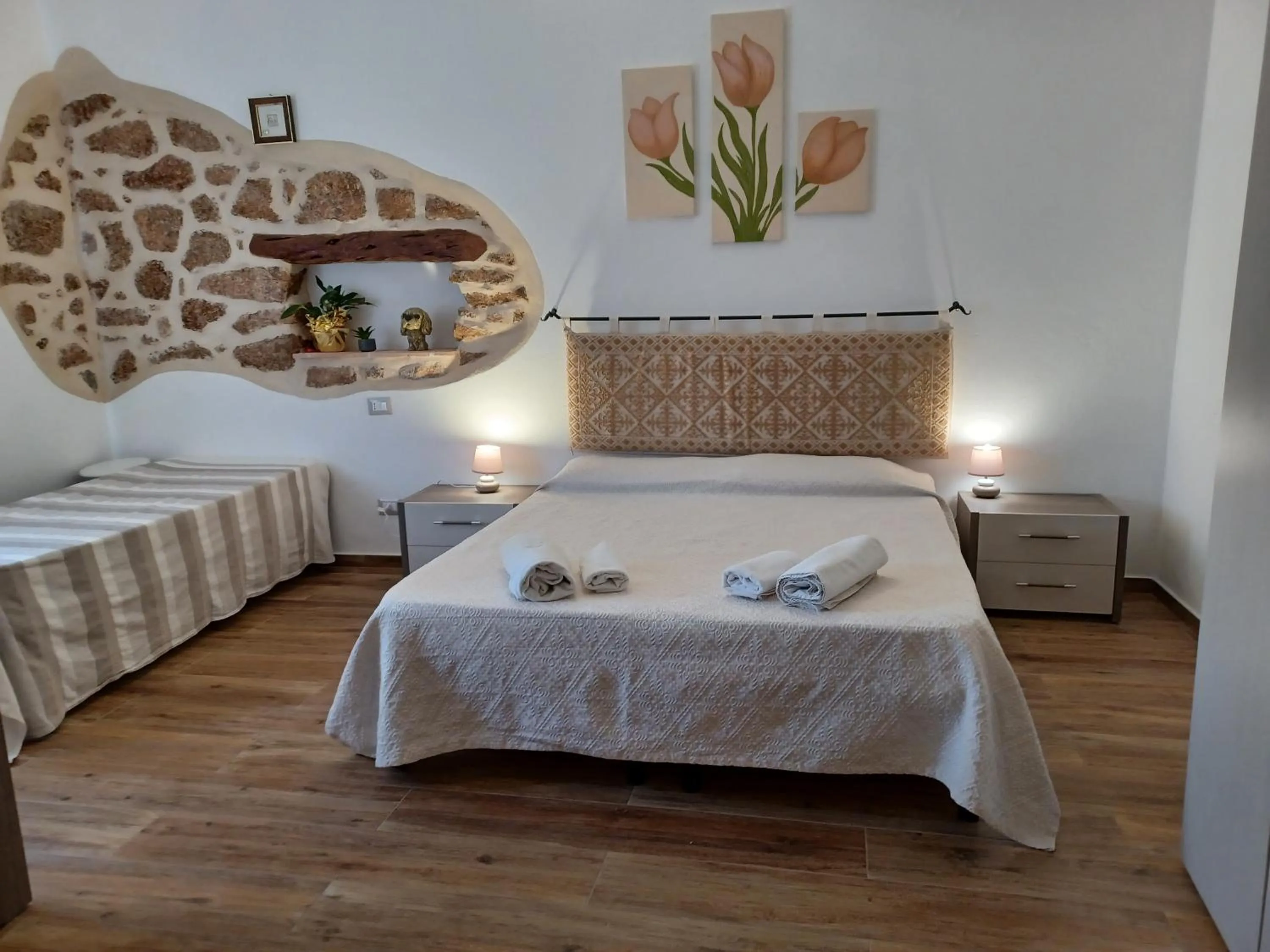 Bed in B&B Bedda Ista