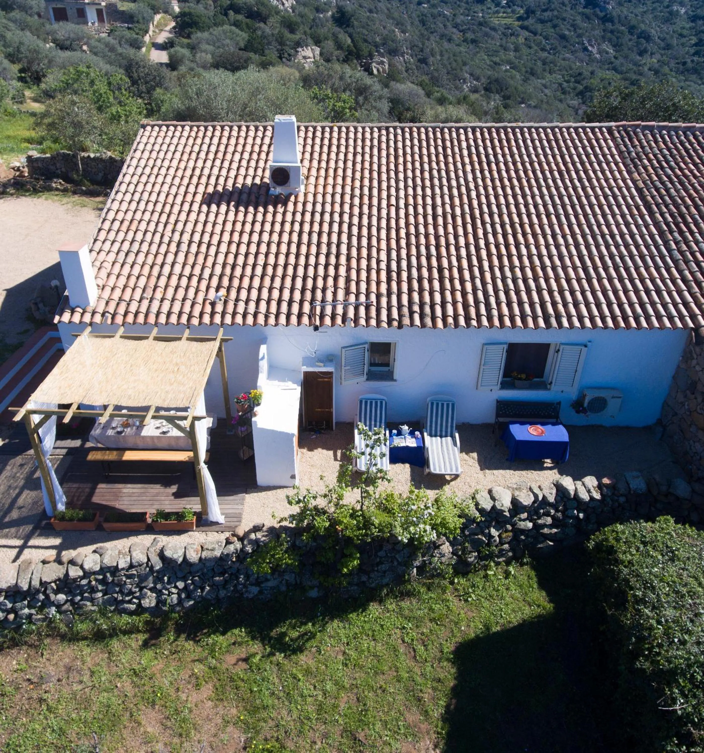 Bird's eye view in B&B Bedda Ista