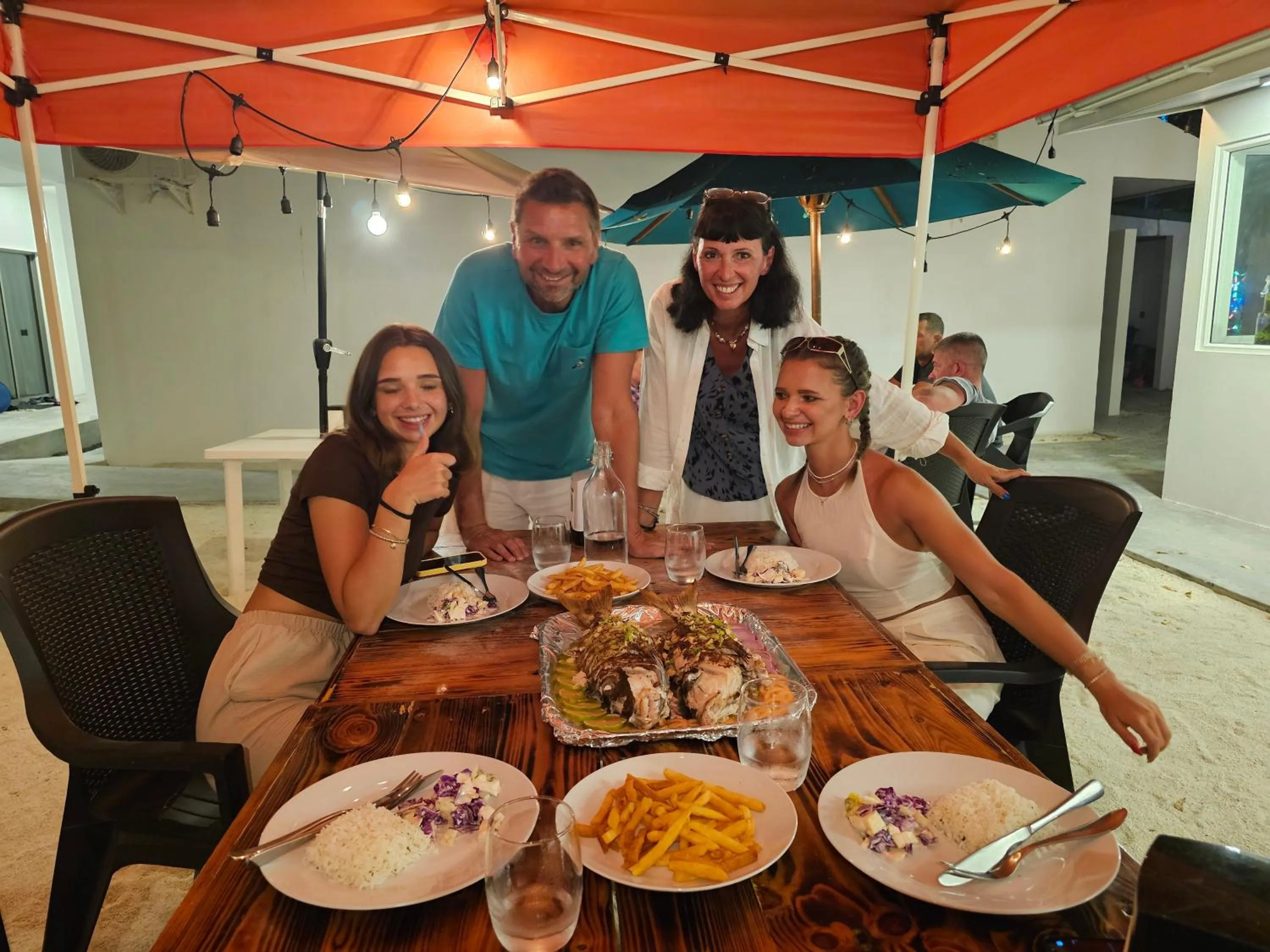 Dinner in Nirili Villa