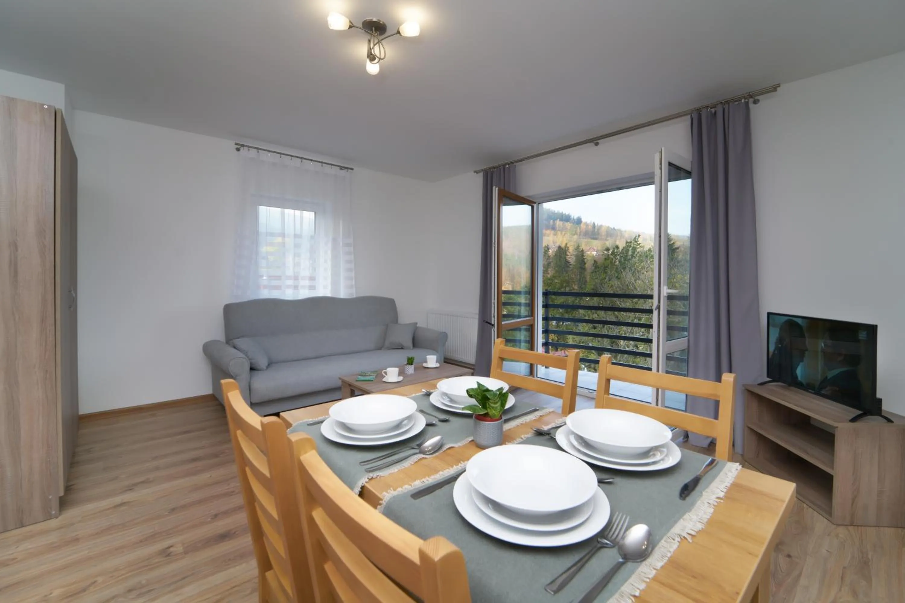 TV and multimedia in Apartamenty Berg Karpacz