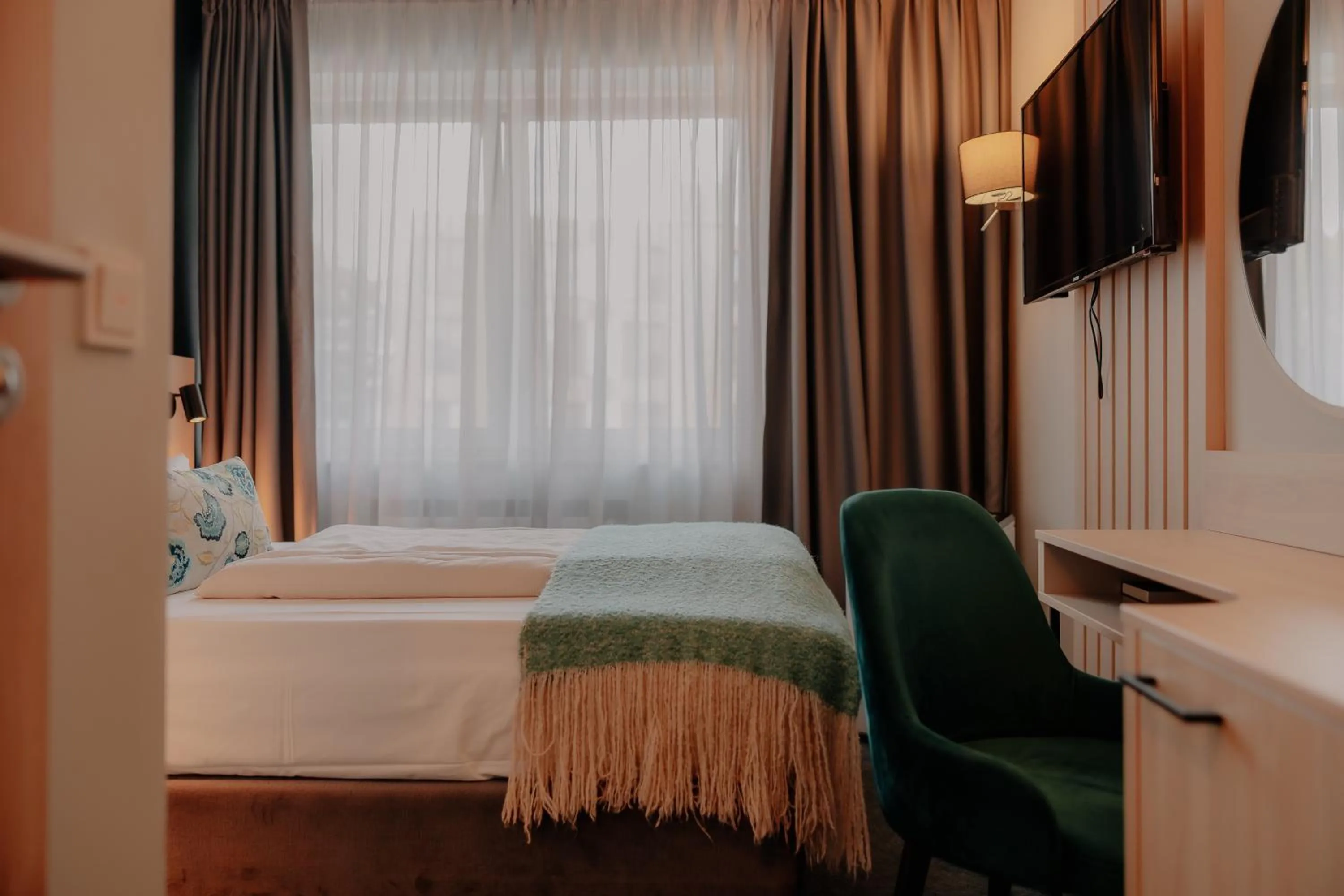 Bed in Stadthotel Borken by Hackmann