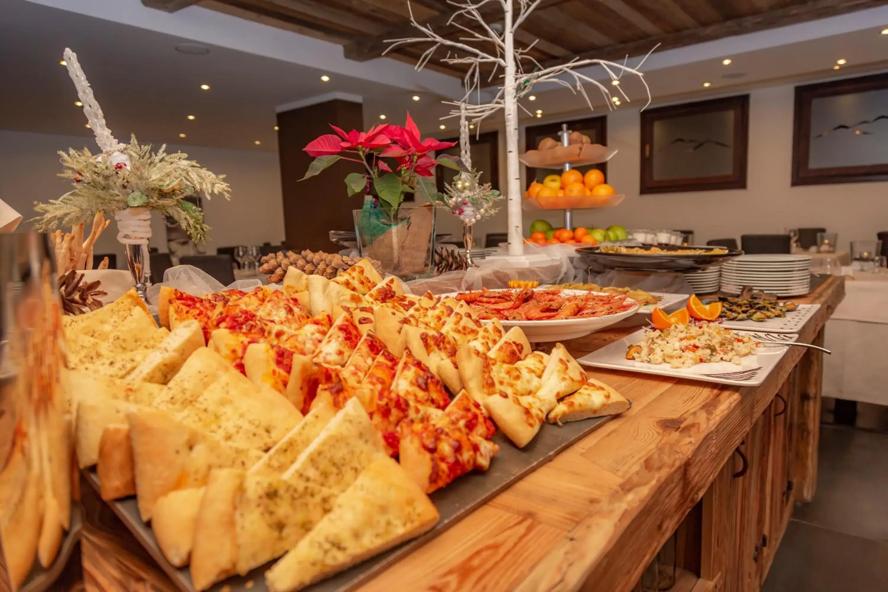 Buffet breakfast in Hotel Gran Roc Buffet breakfast in Hotel Gran Roc