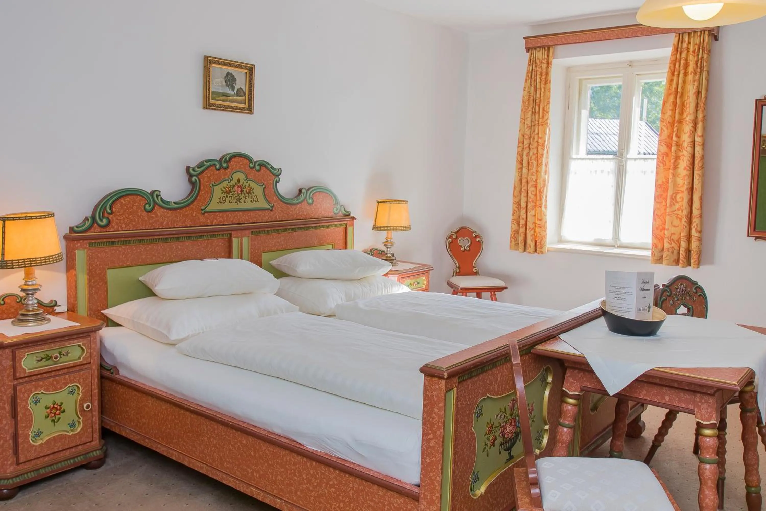 Bed in Villa Egger