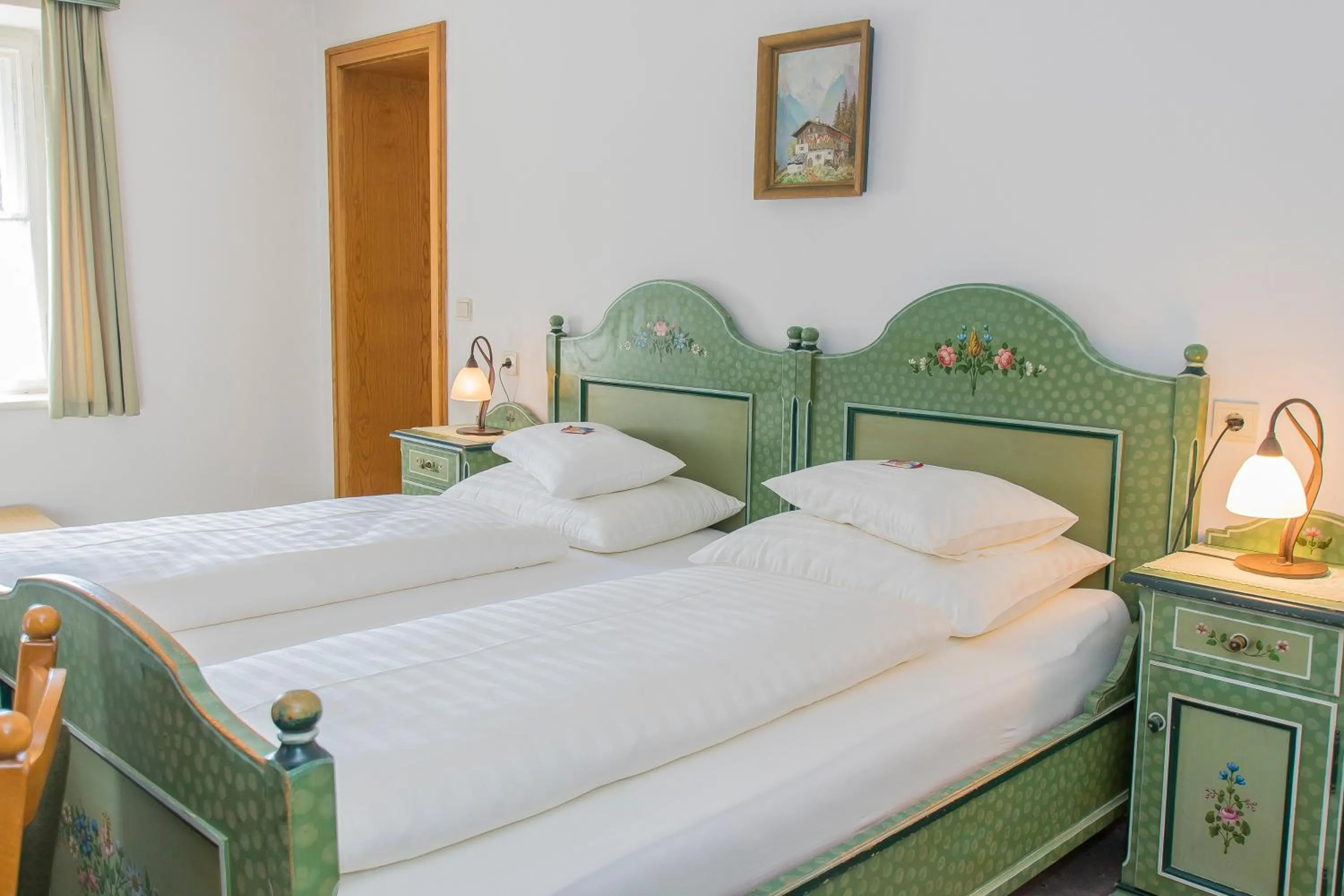 Bed in Villa Egger