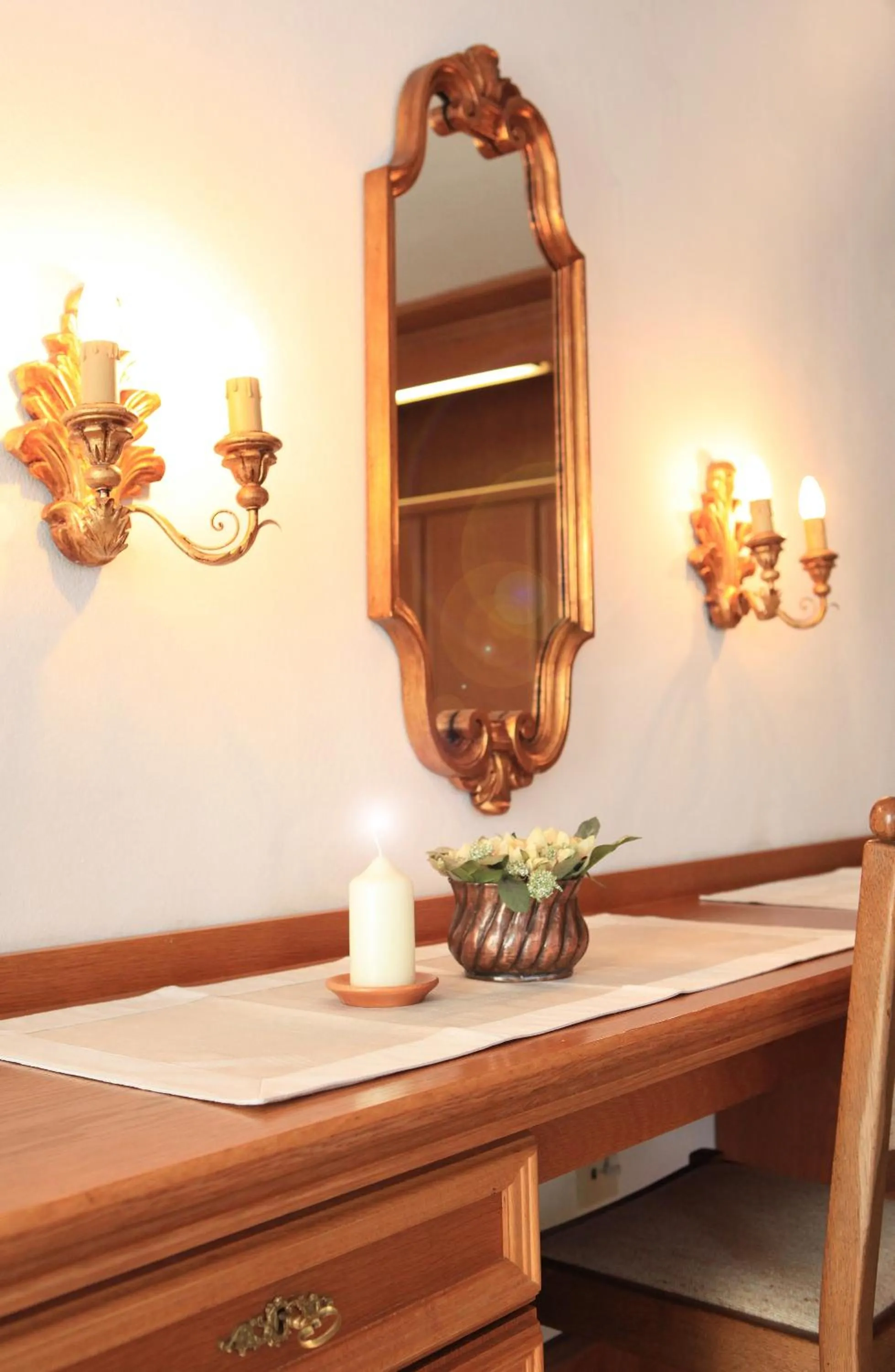 Seating area in Villa Egger