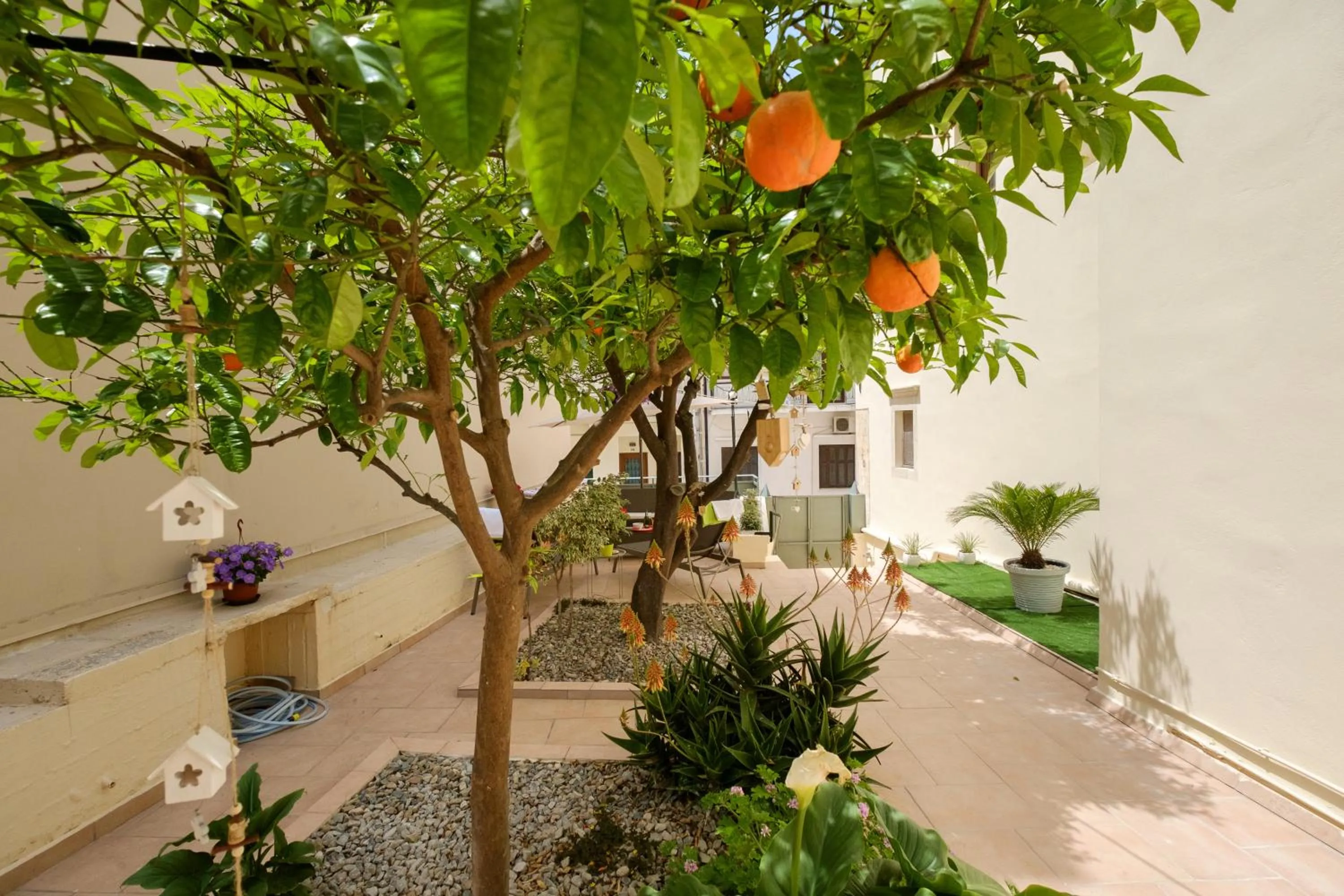 Home with Courtyard in Beating Heart of old Town!