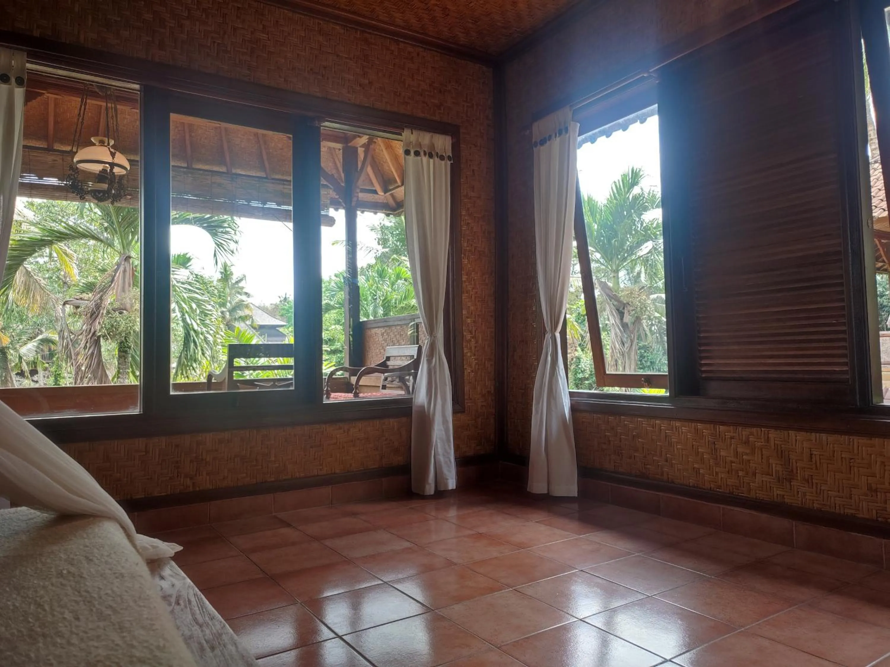 Garden view in Sari Wangi Cottage