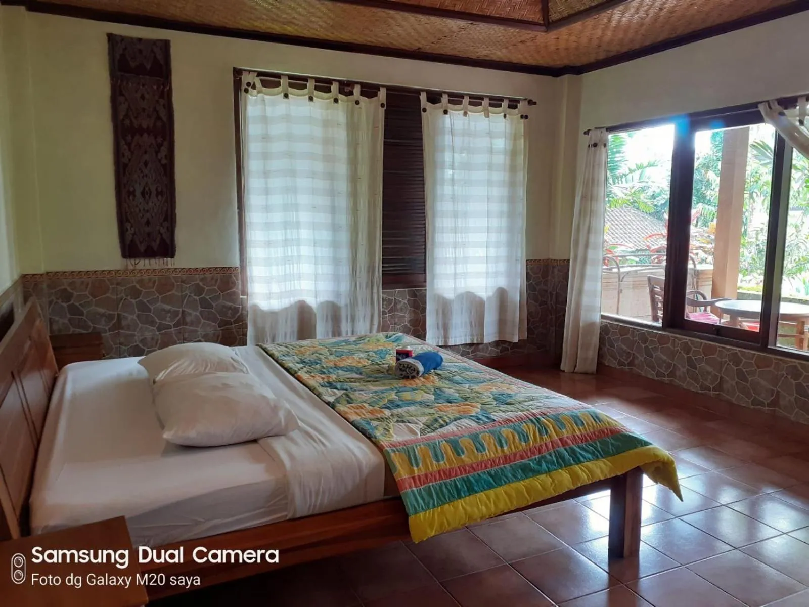 Bed in Sari Wangi Cottage