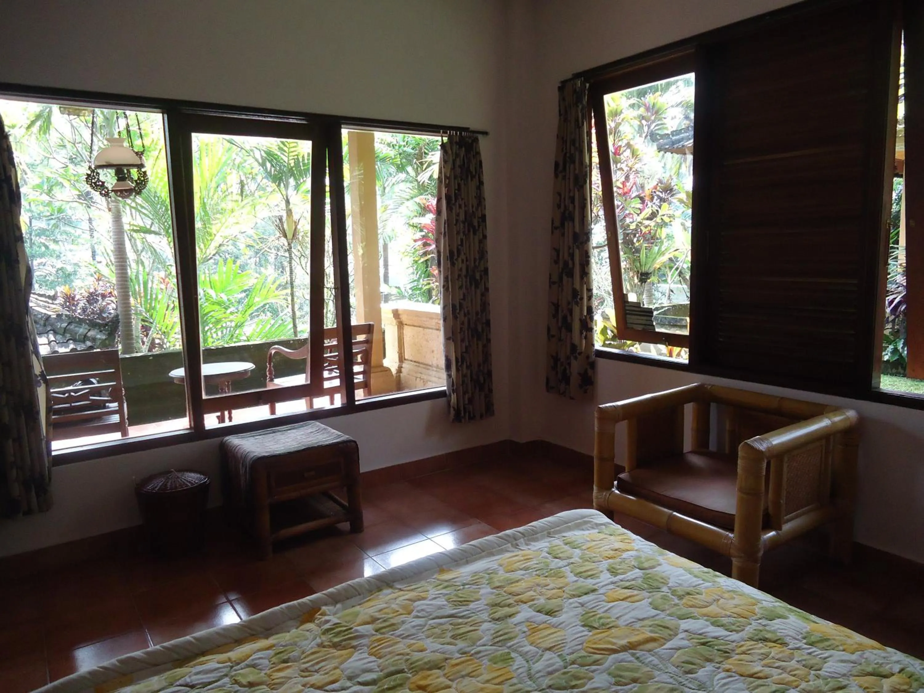 Bed in Sari Wangi Cottage