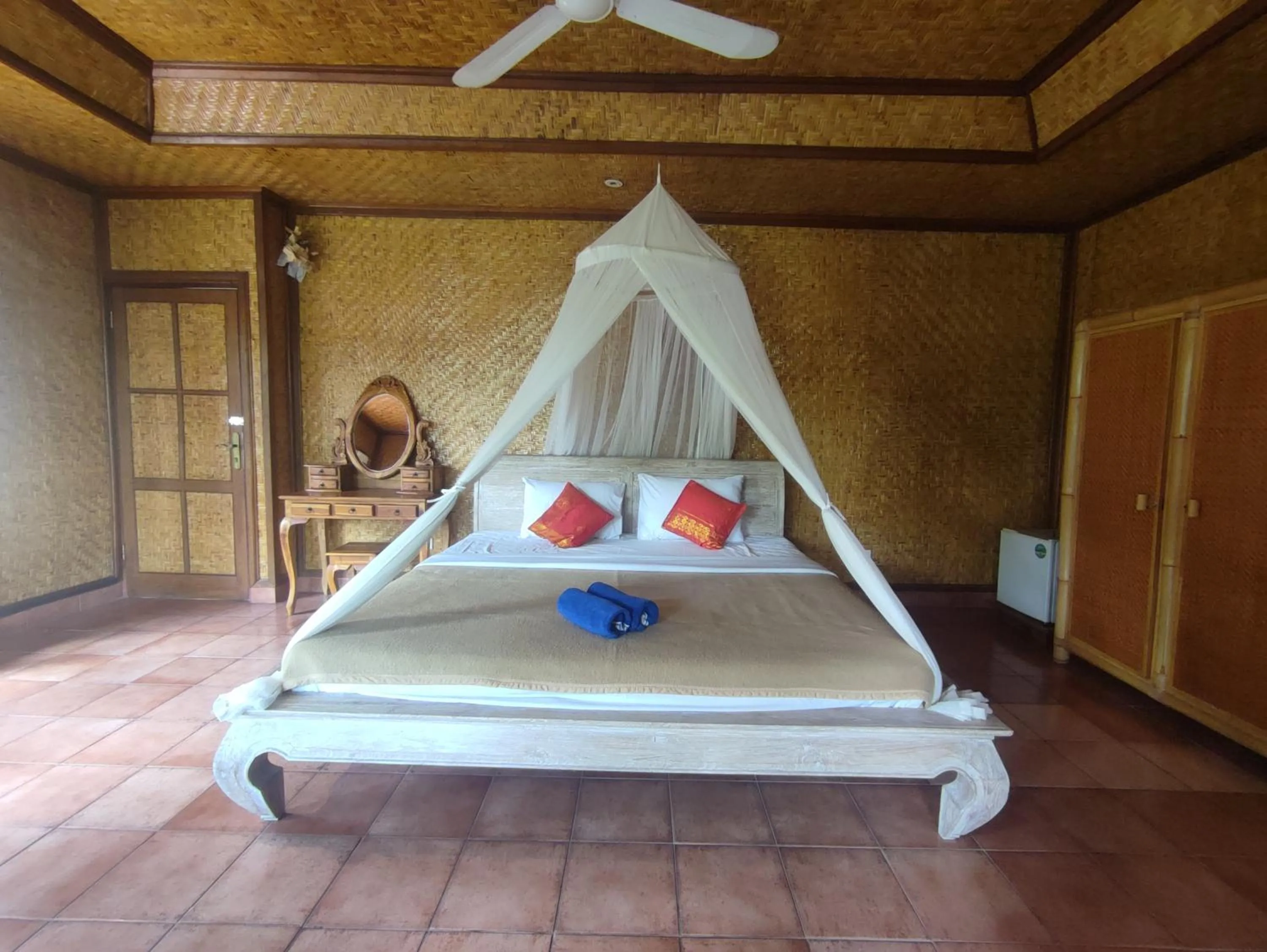 Bed in Sari Wangi Cottage