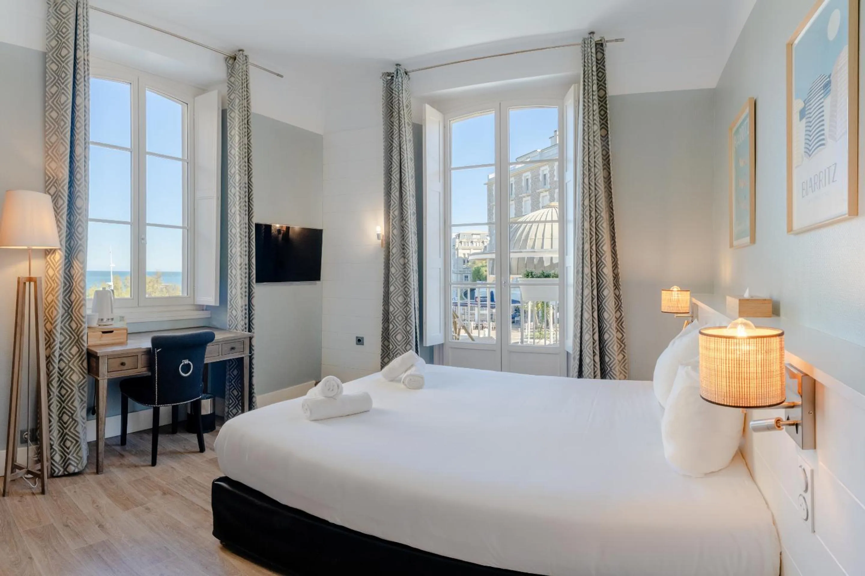 Bedroom, Bed in Hotel De L'Océan