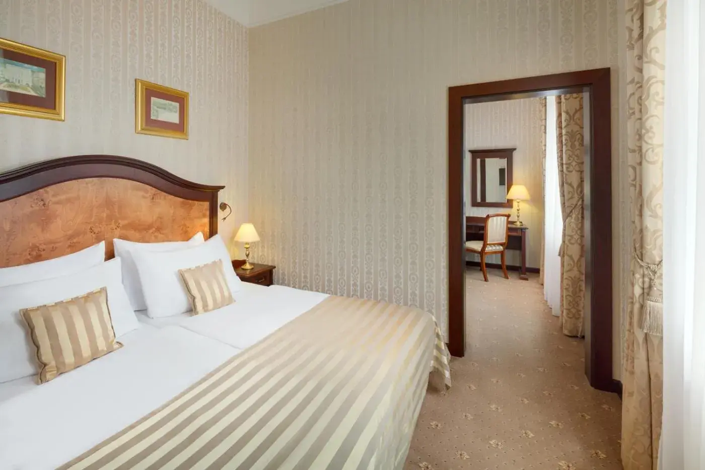 Photo of the whole room, Bed in Ensana Nové Lázně Photo of the whole room, Bed in Ensana Nové Lázně