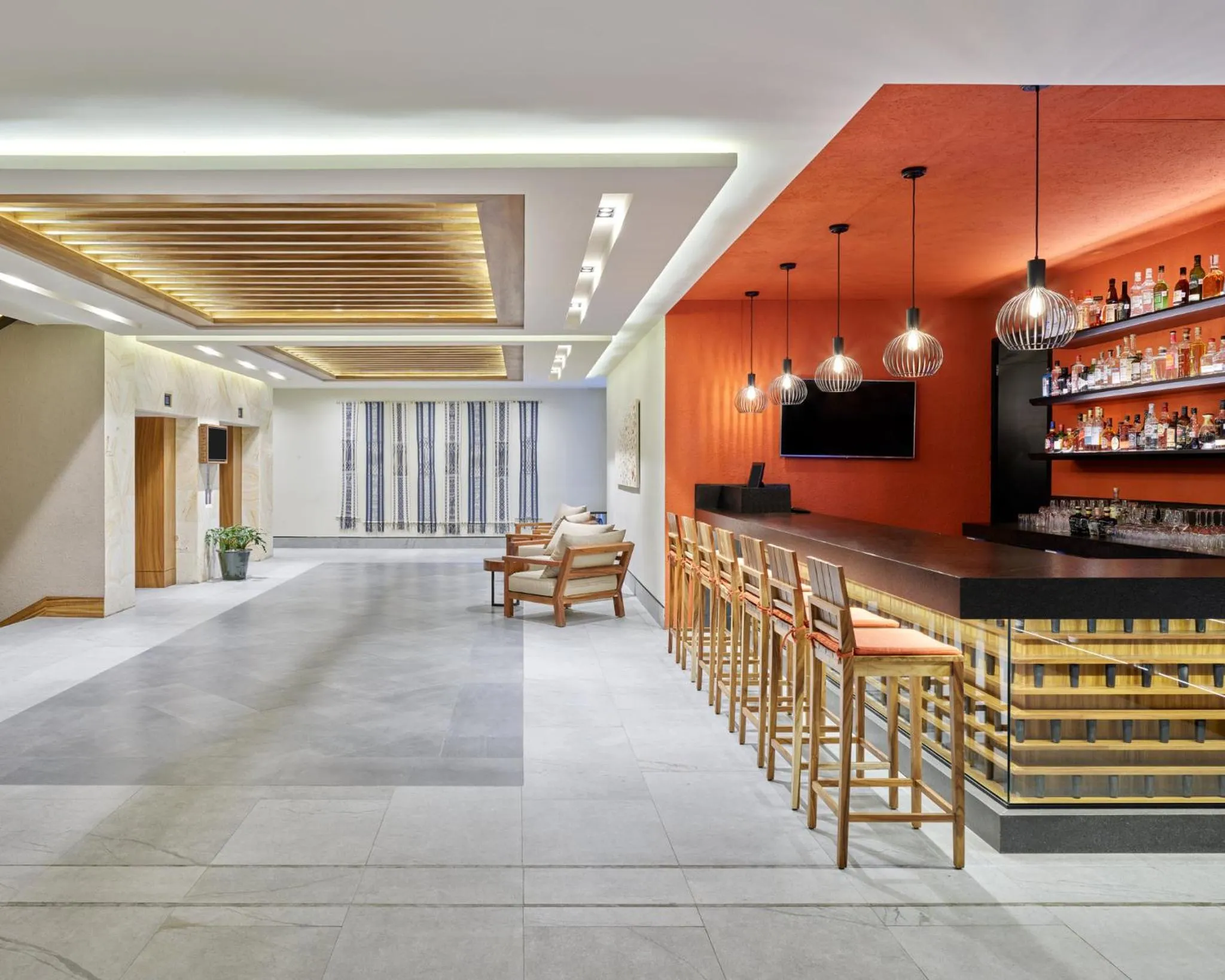 Lounge or bar in Grand Fiesta Americana Oaxaca