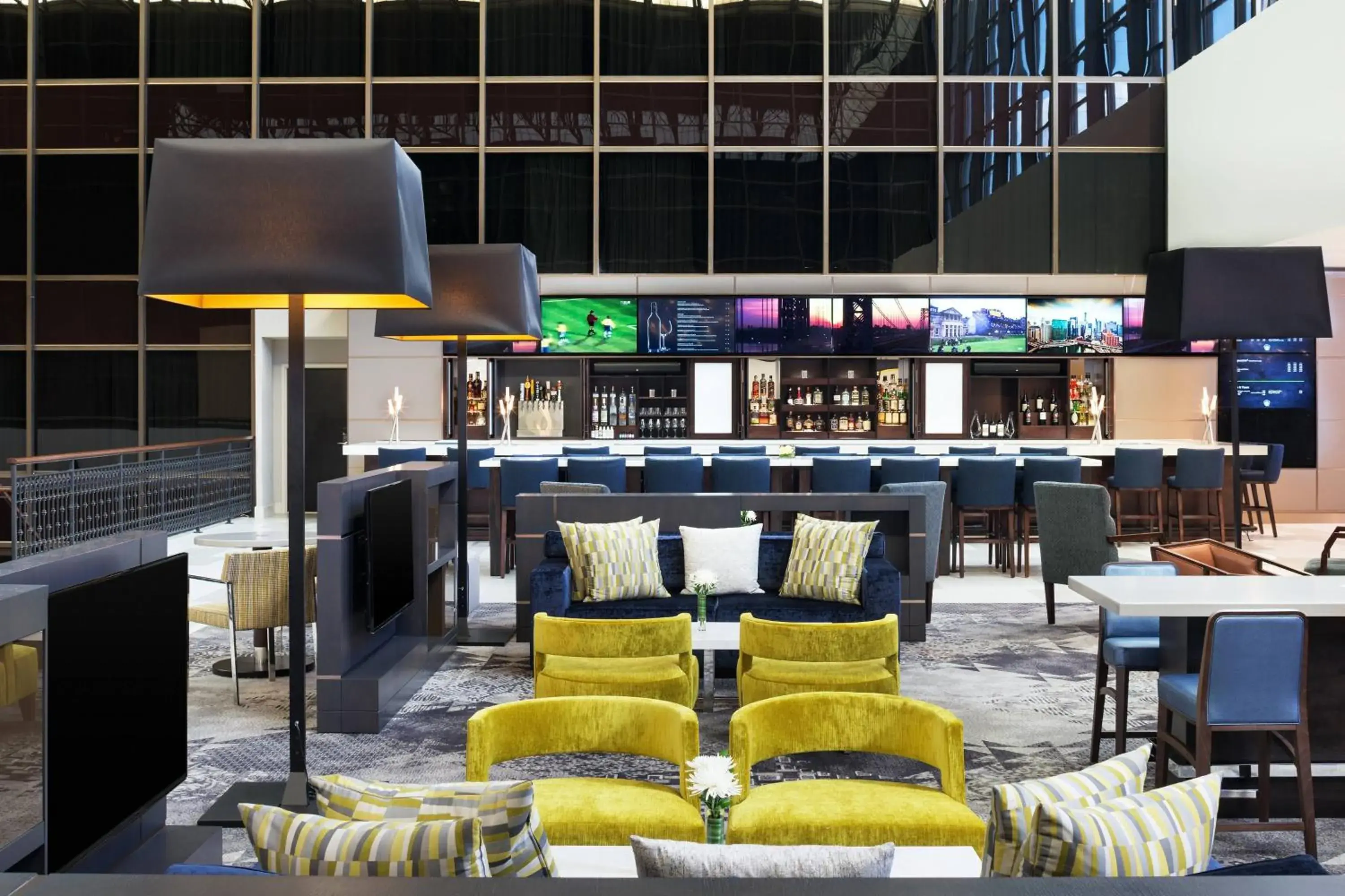 Lobby or reception in Sheraton Bloomington Lobby or reception in Sheraton Bloomington