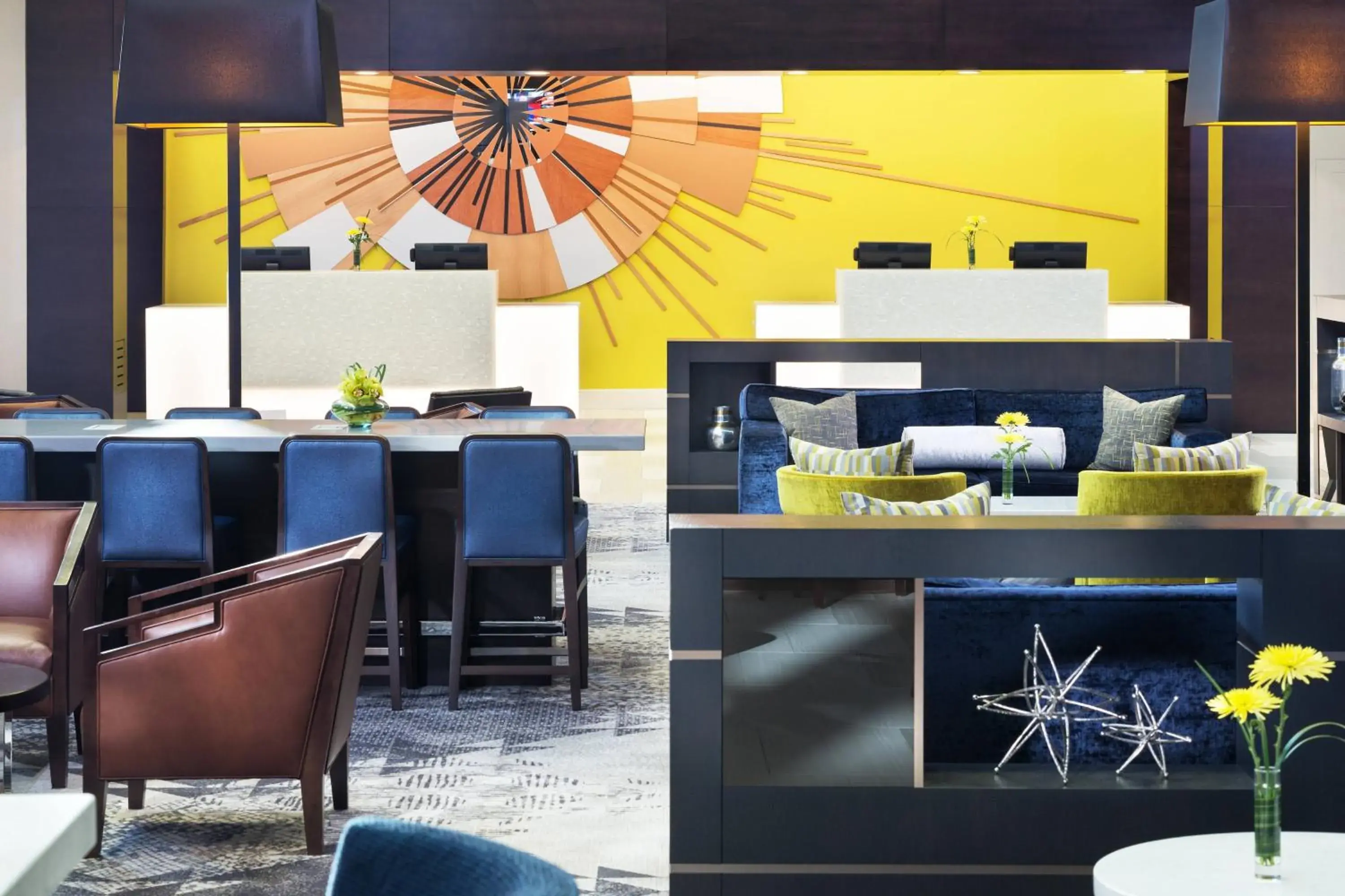 Lobby or reception in Sheraton Bloomington Lobby or reception in Sheraton Bloomington