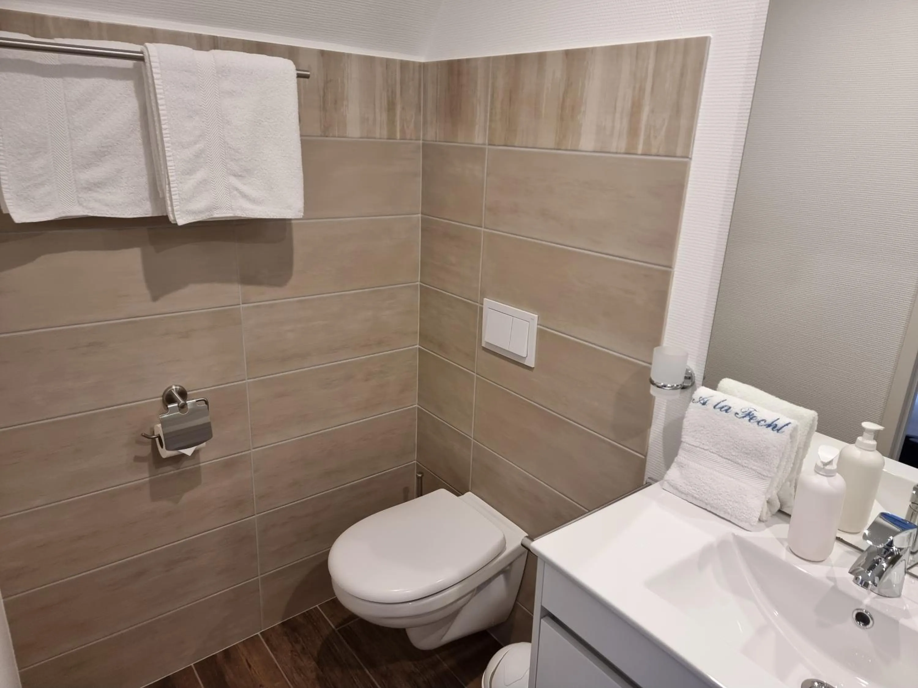 Toilet in Chambres d'hôtes A la Fecht Nature et Bien-être