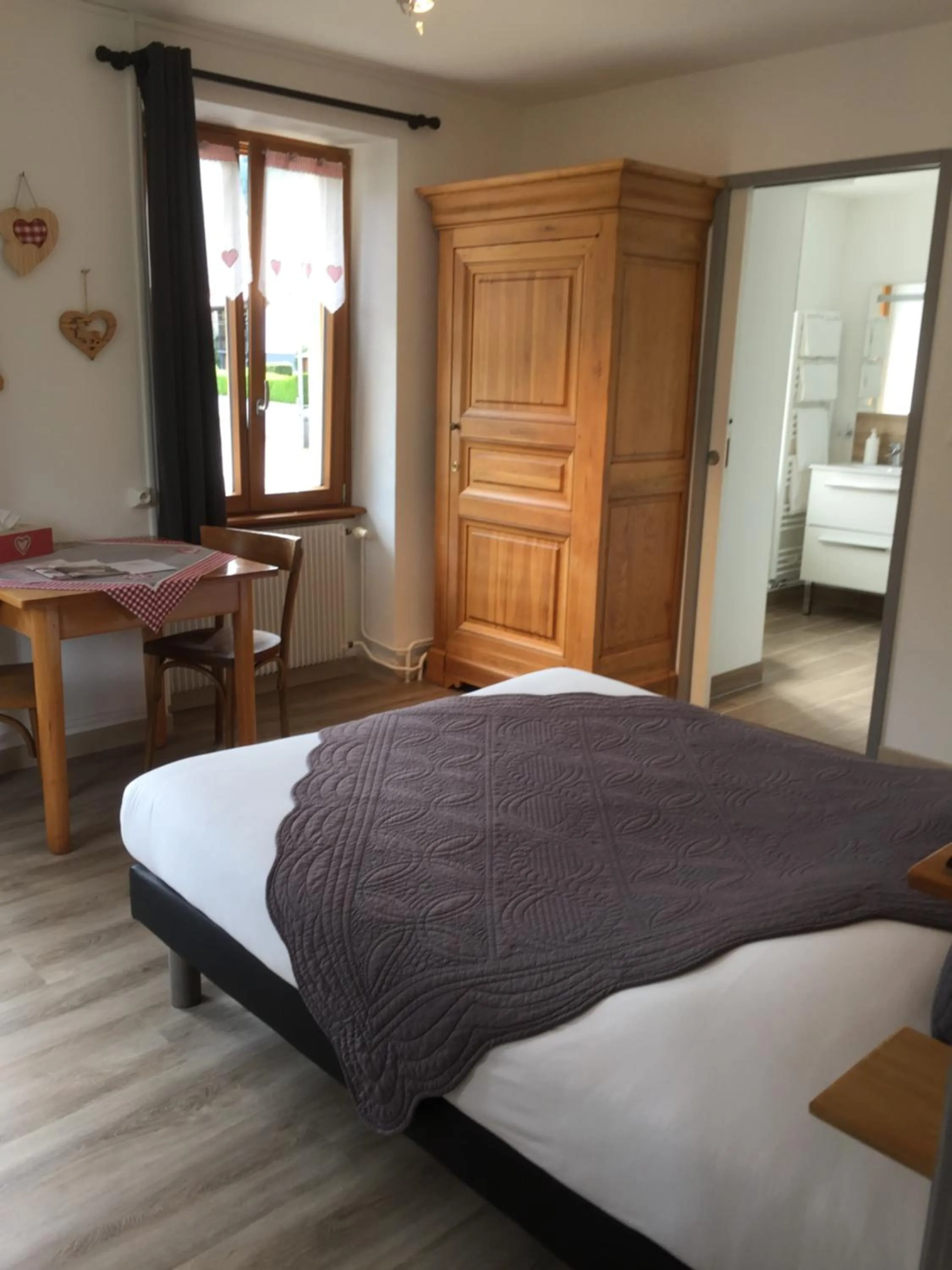 Bedroom, Bed in Chambres d'hôtes A la Fecht Nature et Bien-être