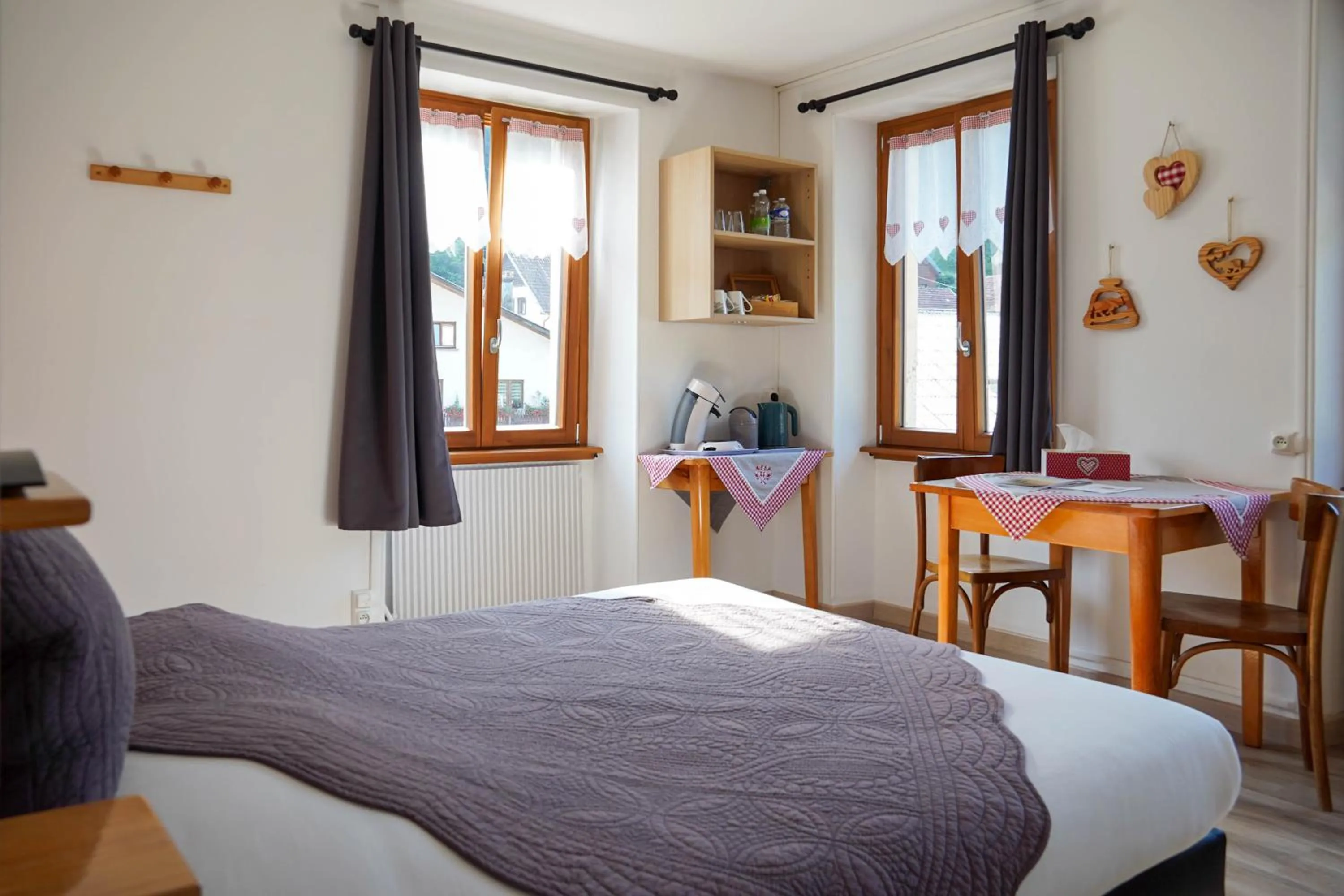 Bedroom, Bed in Chambres d'hôtes A la Fecht Nature et Bien-être