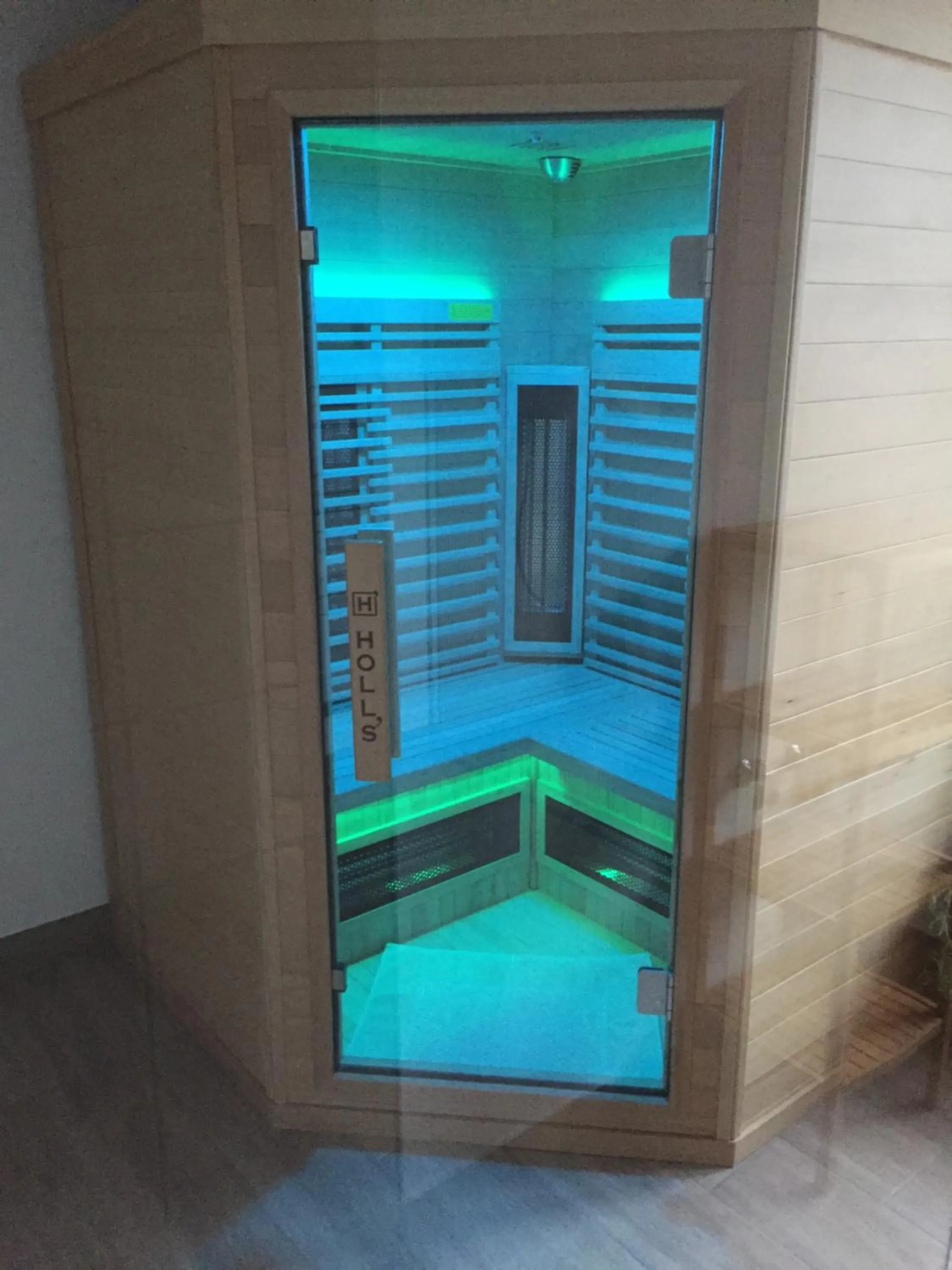 Sauna in Chambres d'hôtes A la Fecht Nature et Bien-être