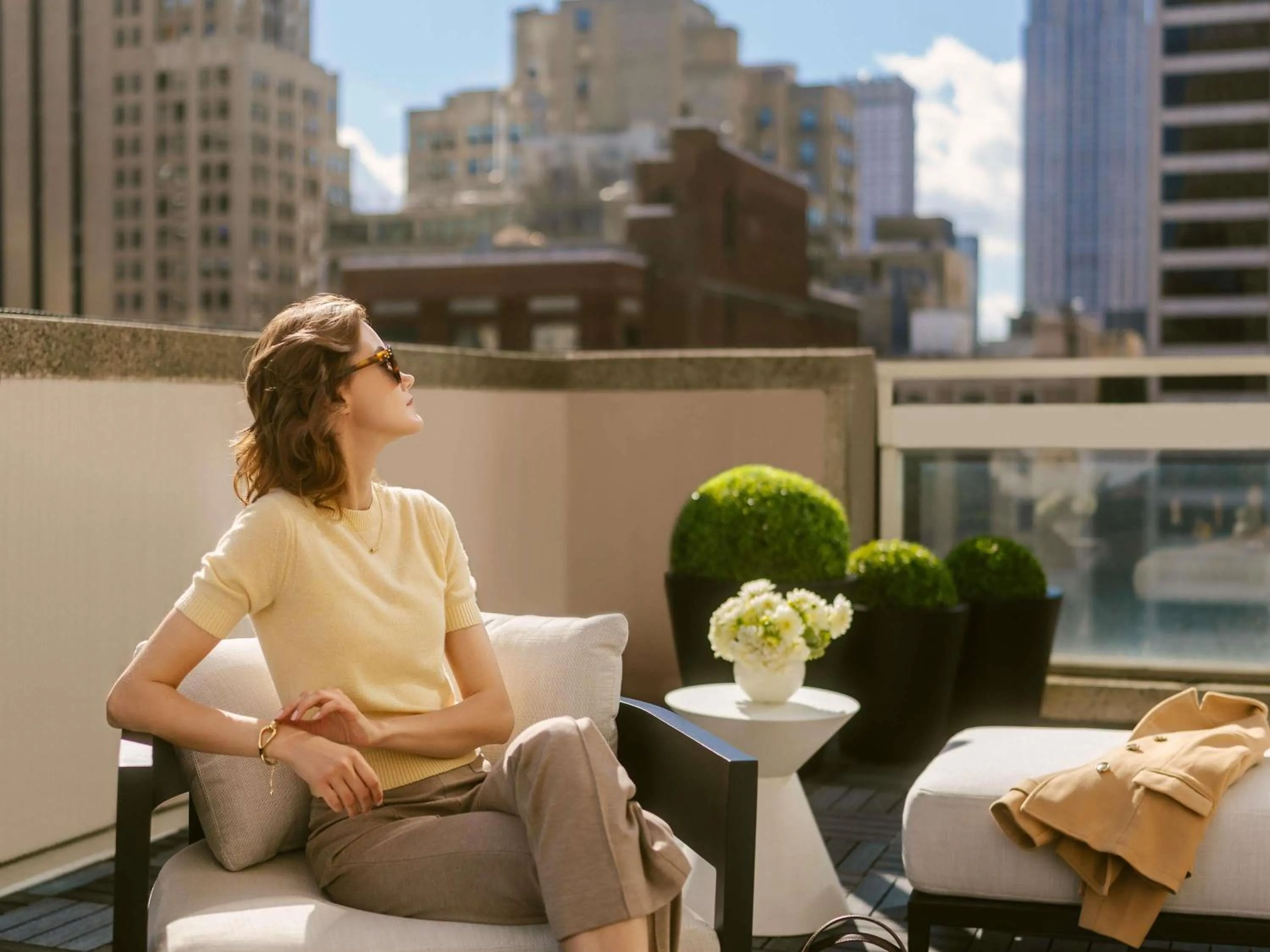 Bedroom in Sofitel New York