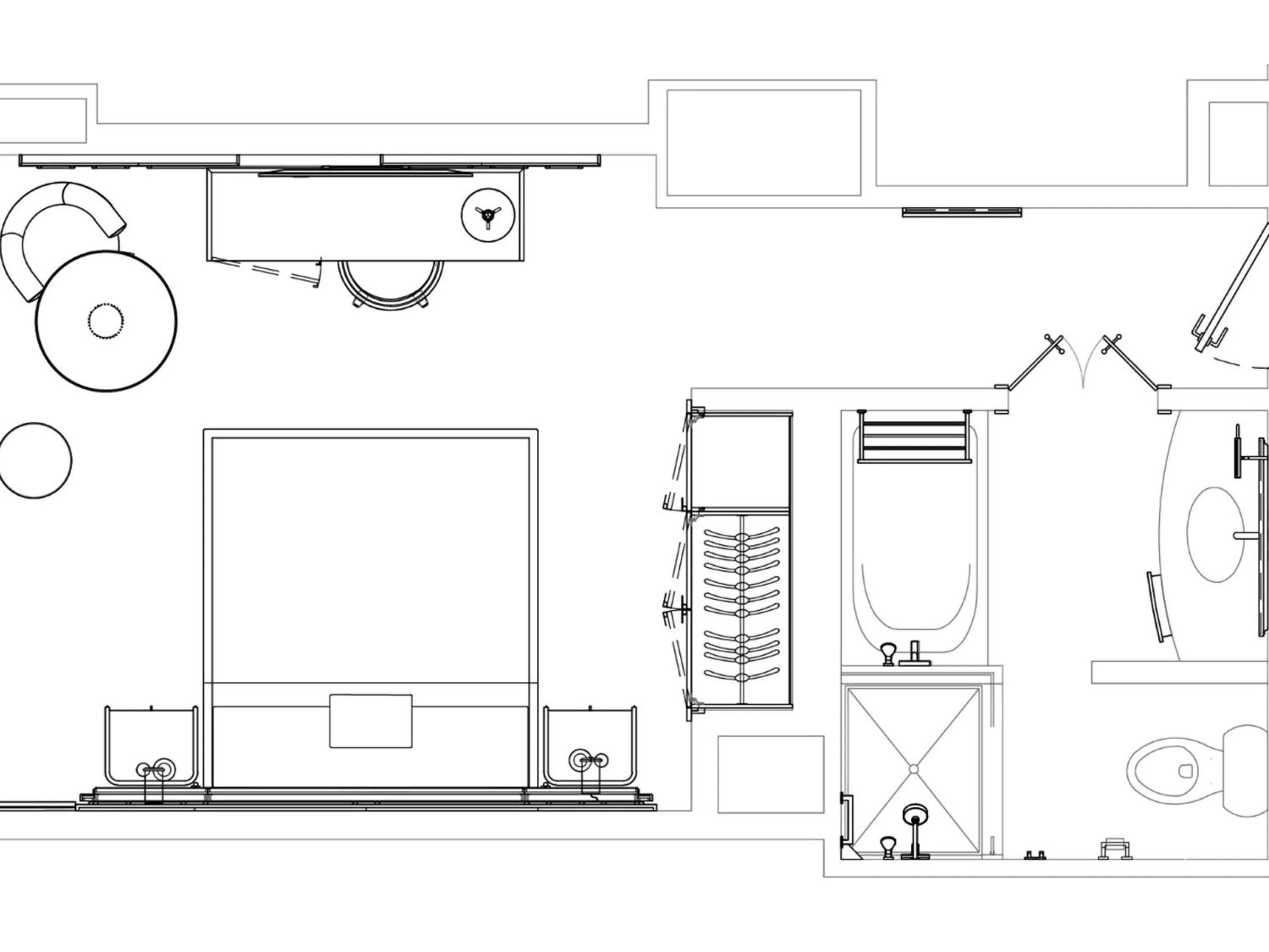 Bedroom in Sofitel New York