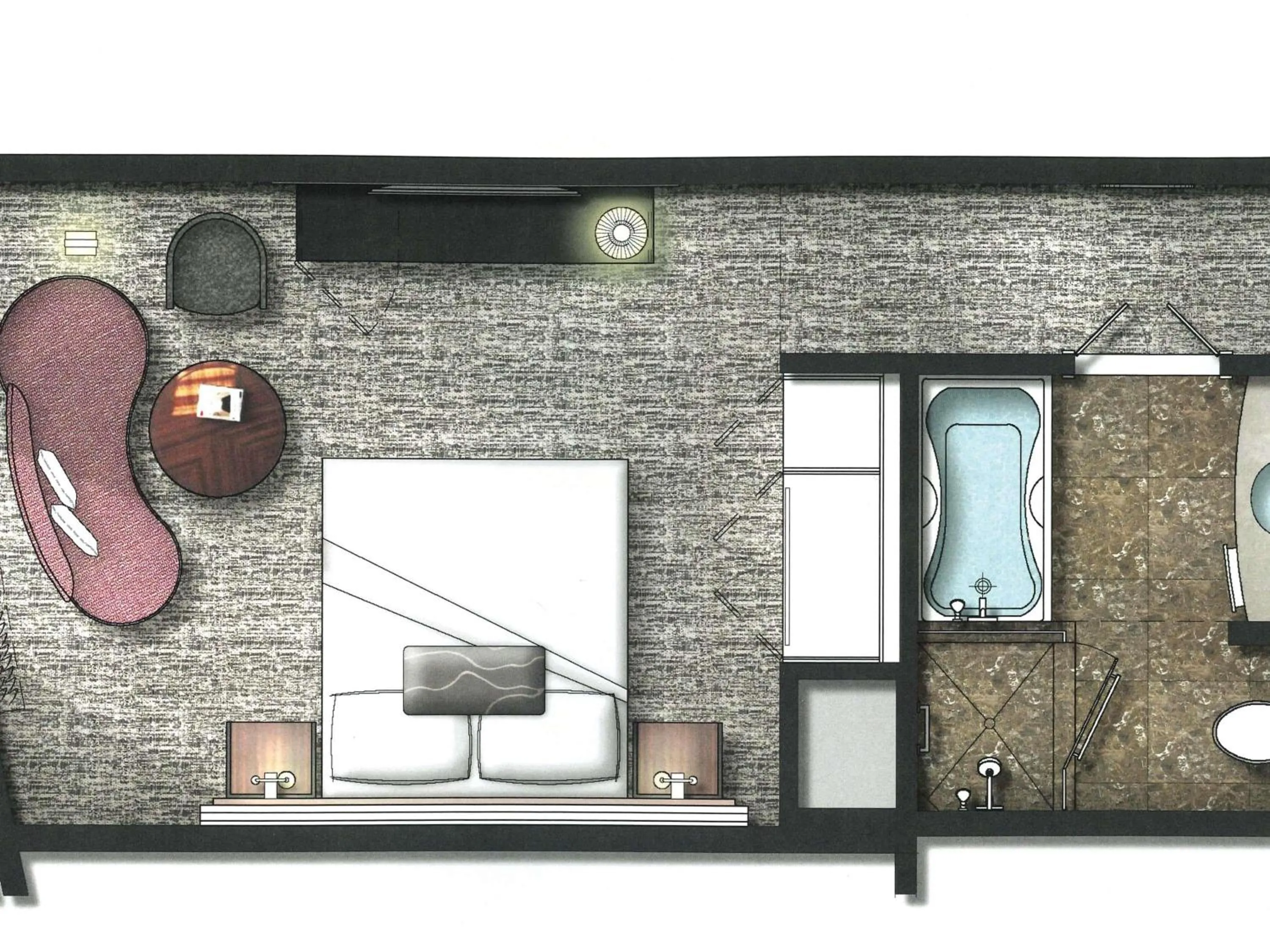 Bedroom in Sofitel New York