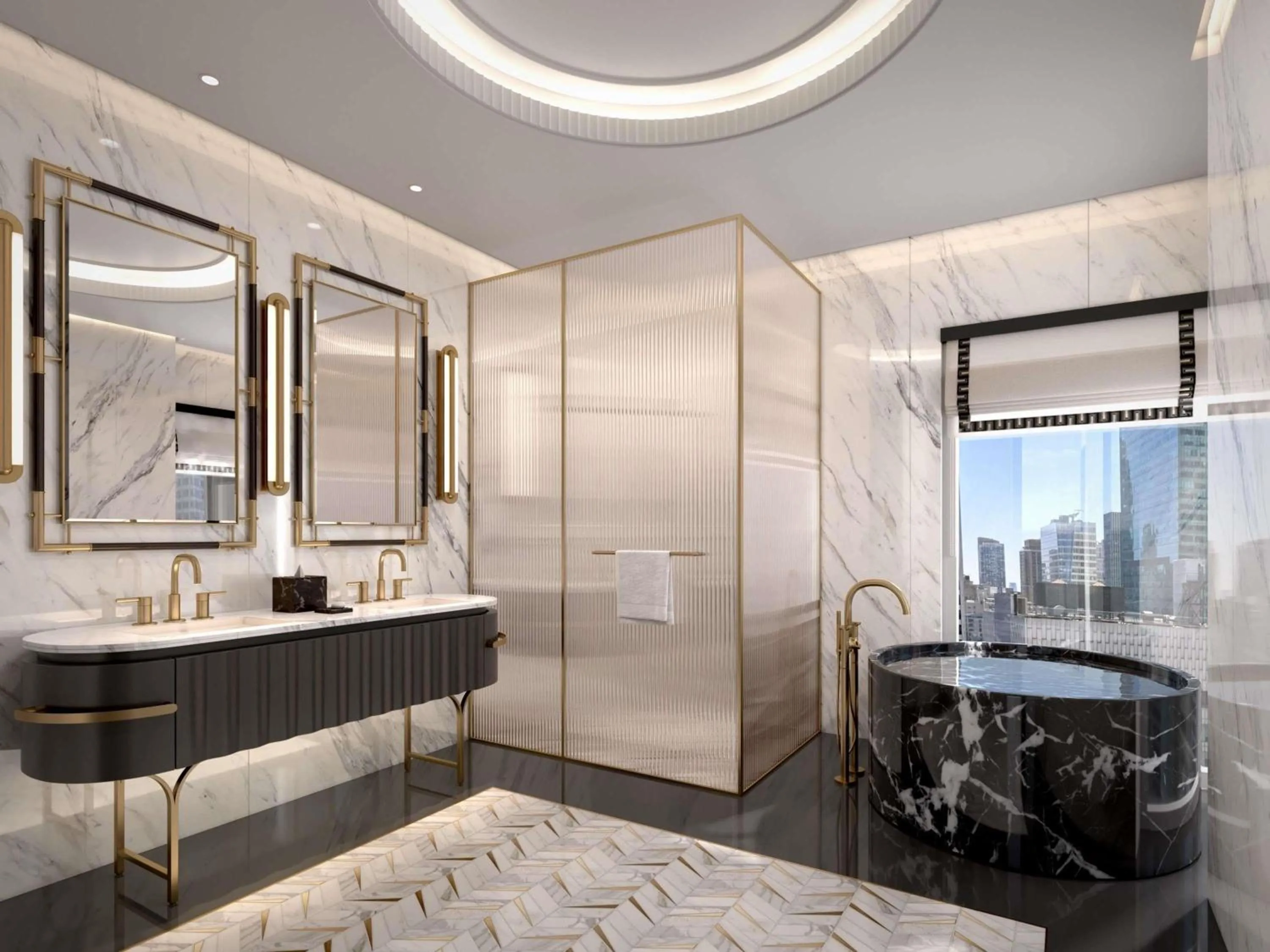 Bedroom in Sofitel New York