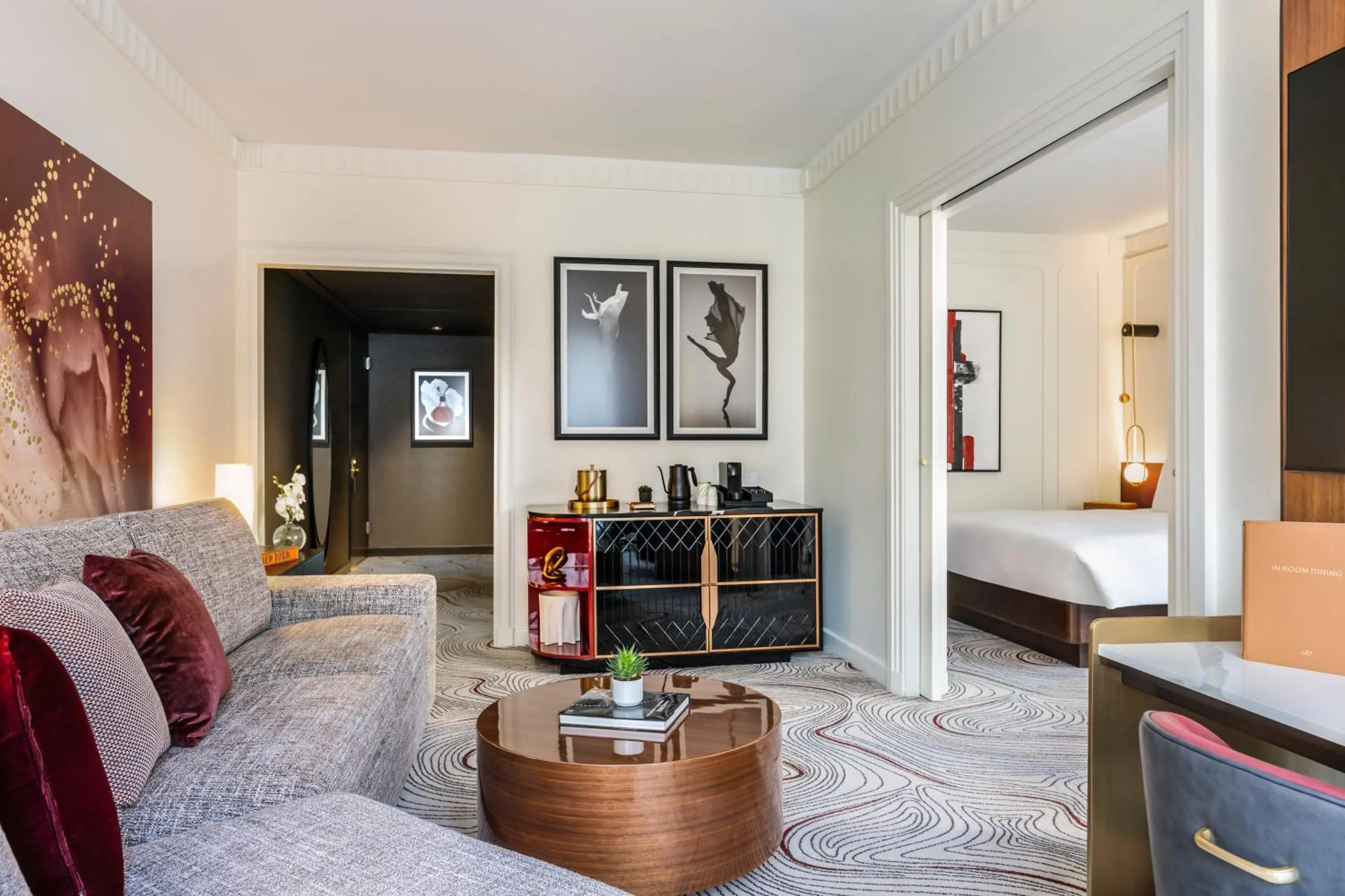 Bed in Sofitel New York