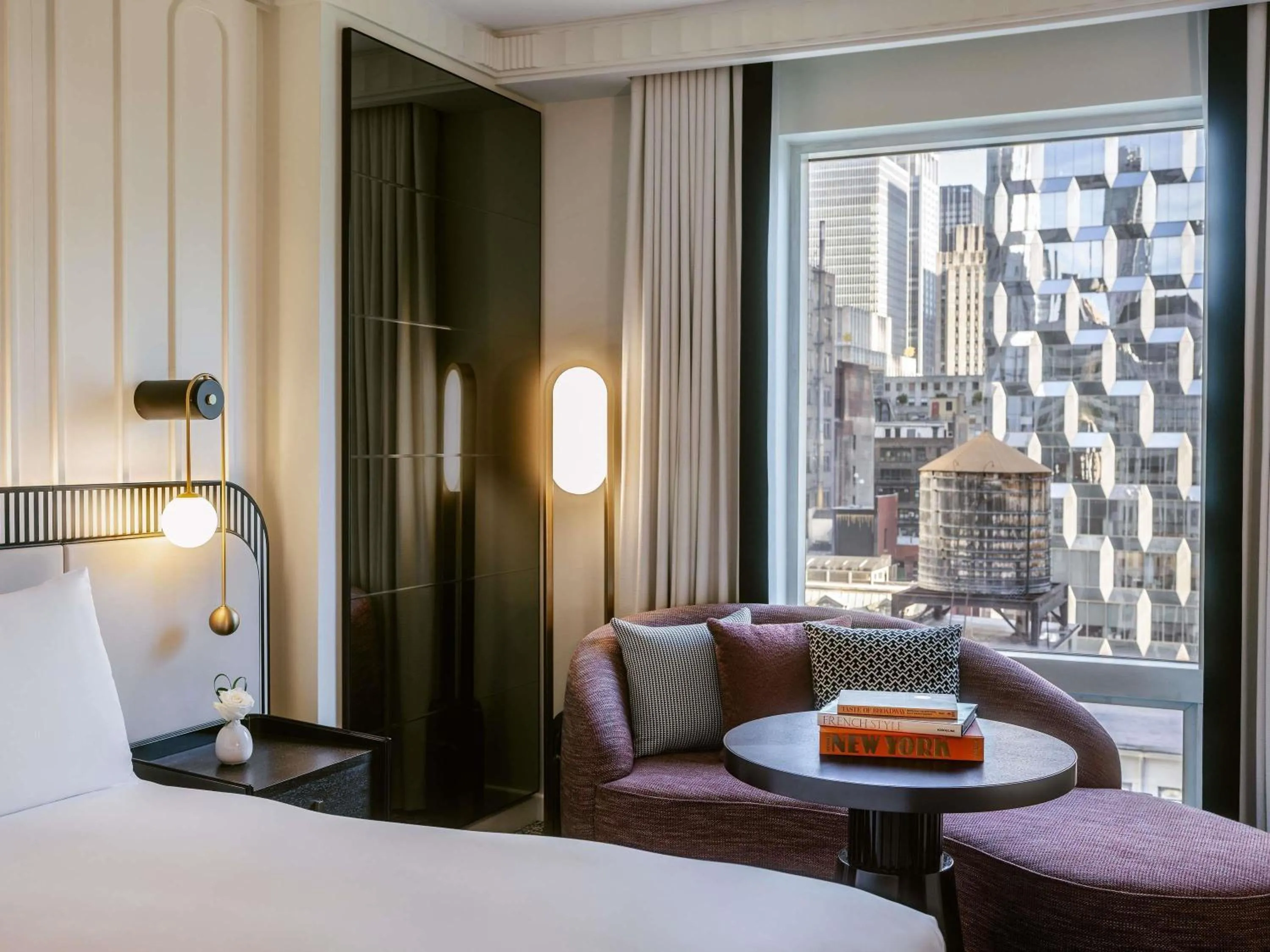 Bedroom, Bed in Sofitel New York