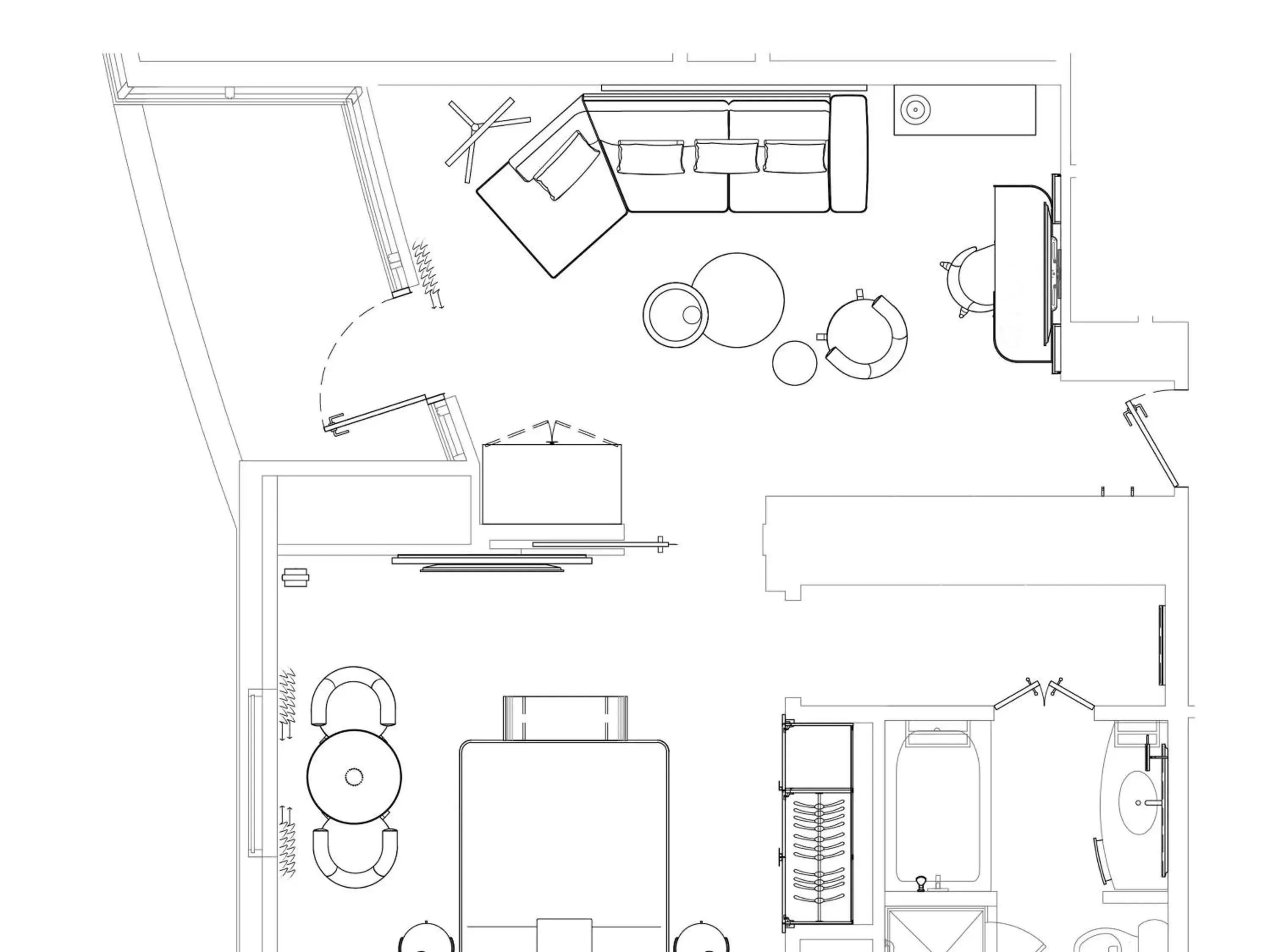 Broadway Juliette Balcony Suite in Sofitel New York Broadway Juliette Balcony Suite in Sofitel New York