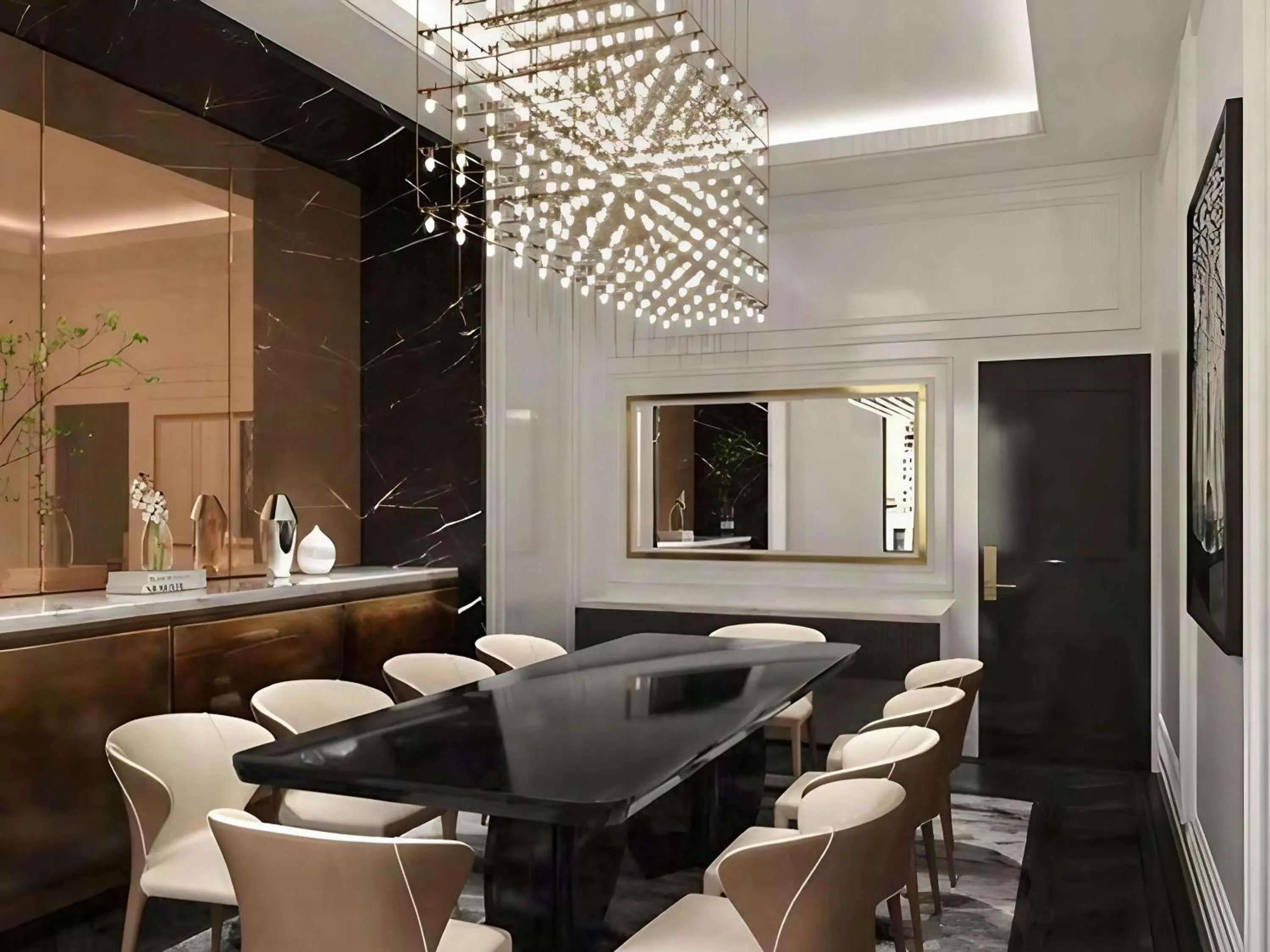 Bedroom in Sofitel New York