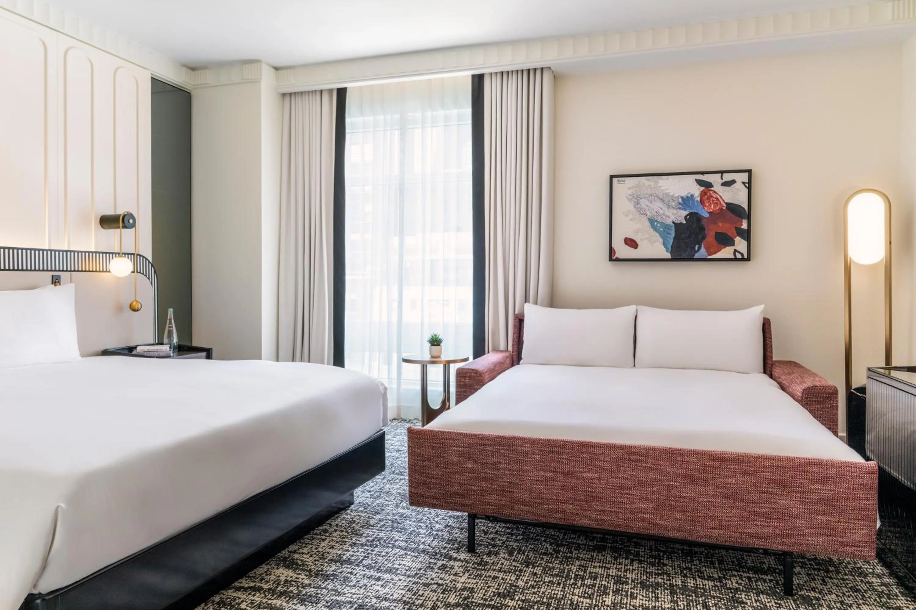 Bedroom, Bed in Sofitel New York