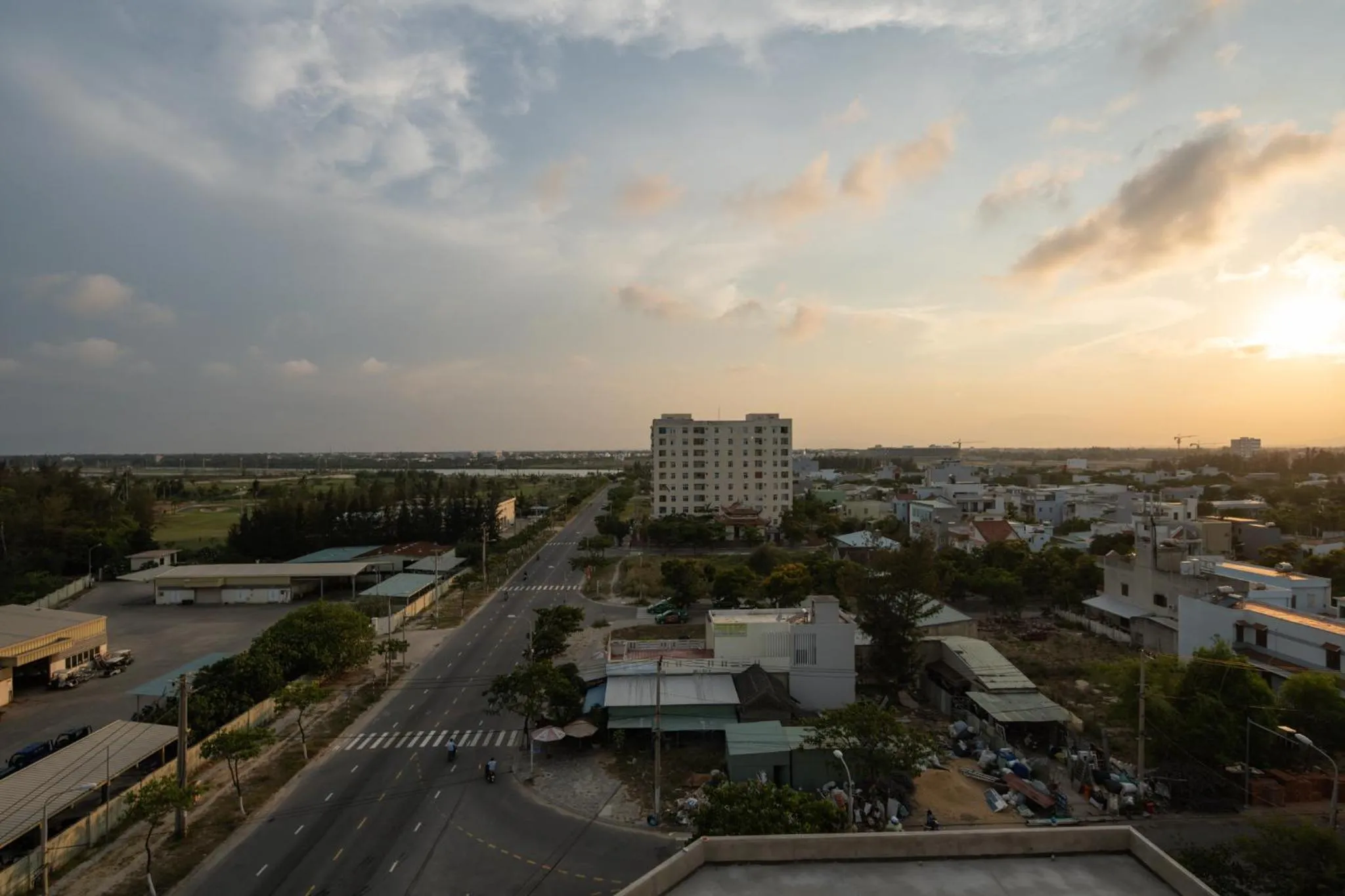 City view in Suri Apartment & Hotel Danang