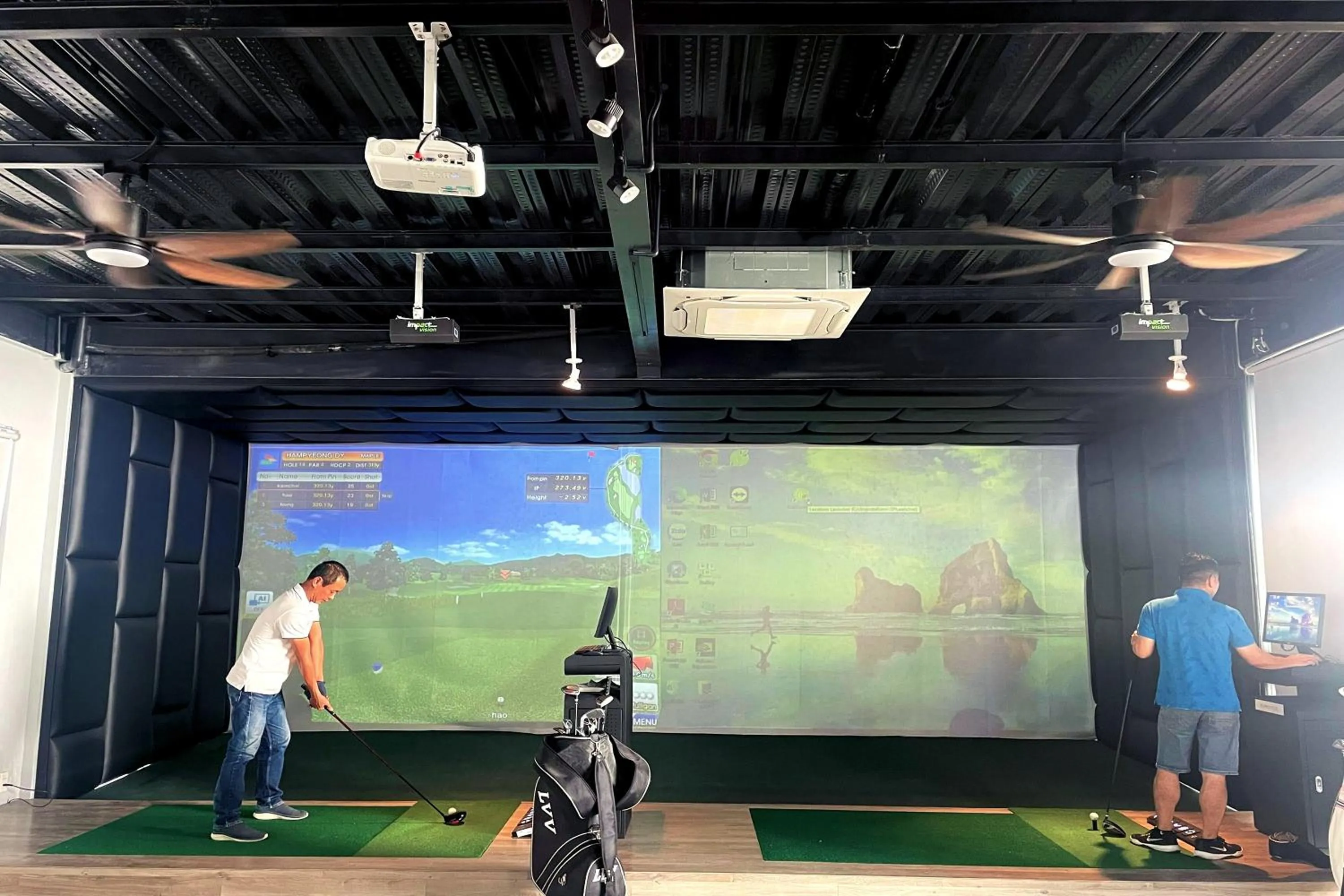 Minigolf in Suri Apartment & Hotel Danang