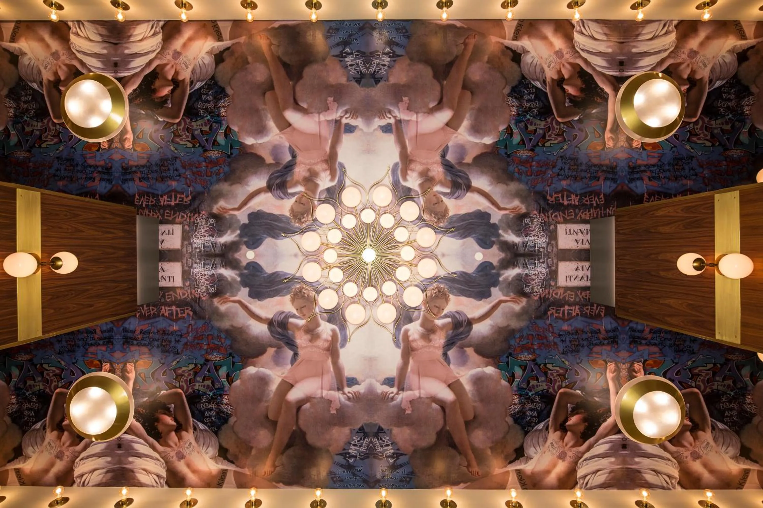 Decorative detail in Hotel Bijou - Union Square