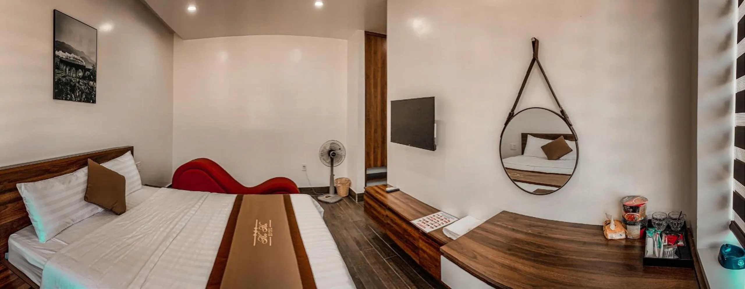 Bed in Win Win Hotel - Khách Sạn Hải Phòng